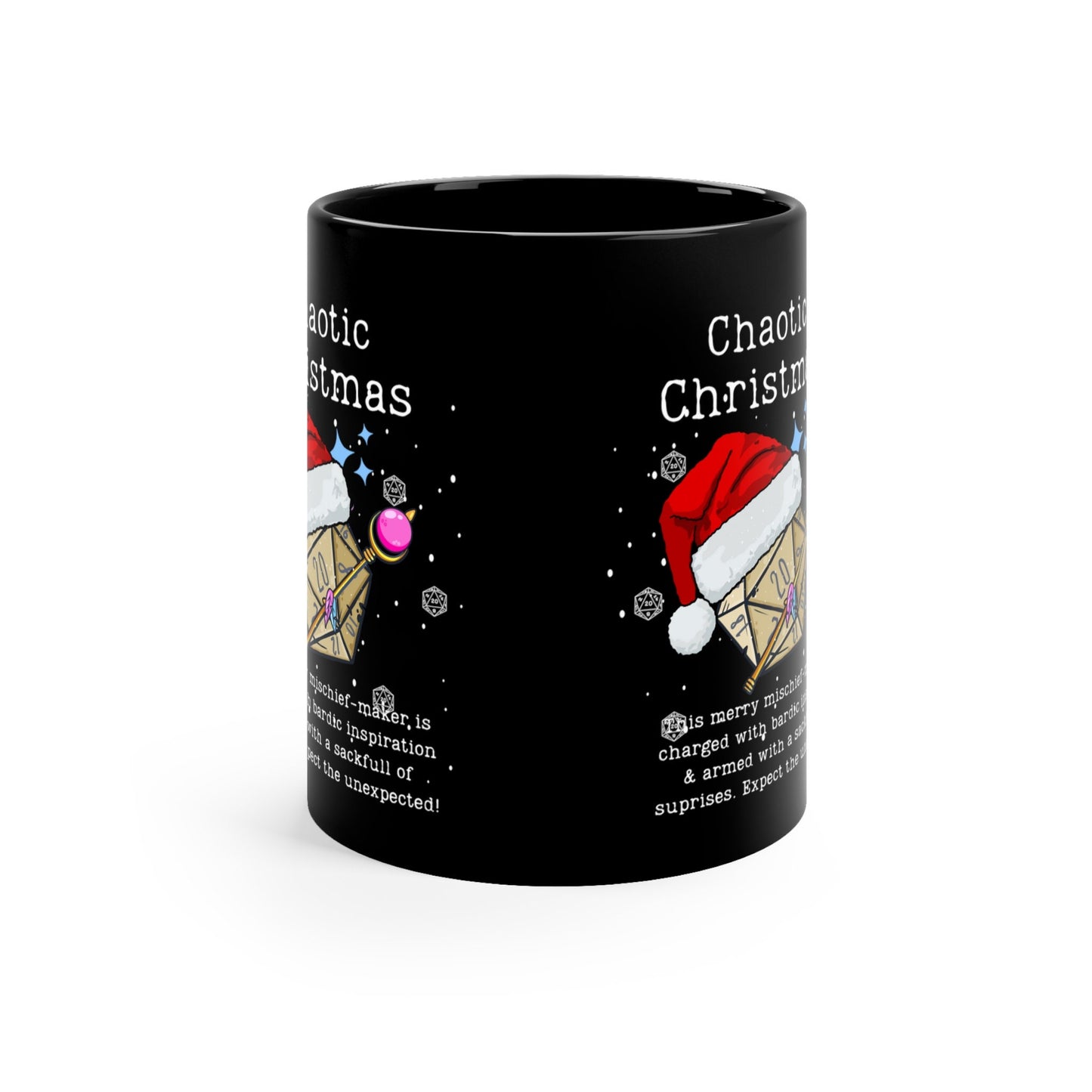 DnD Tasse Chaotische Weihnachten