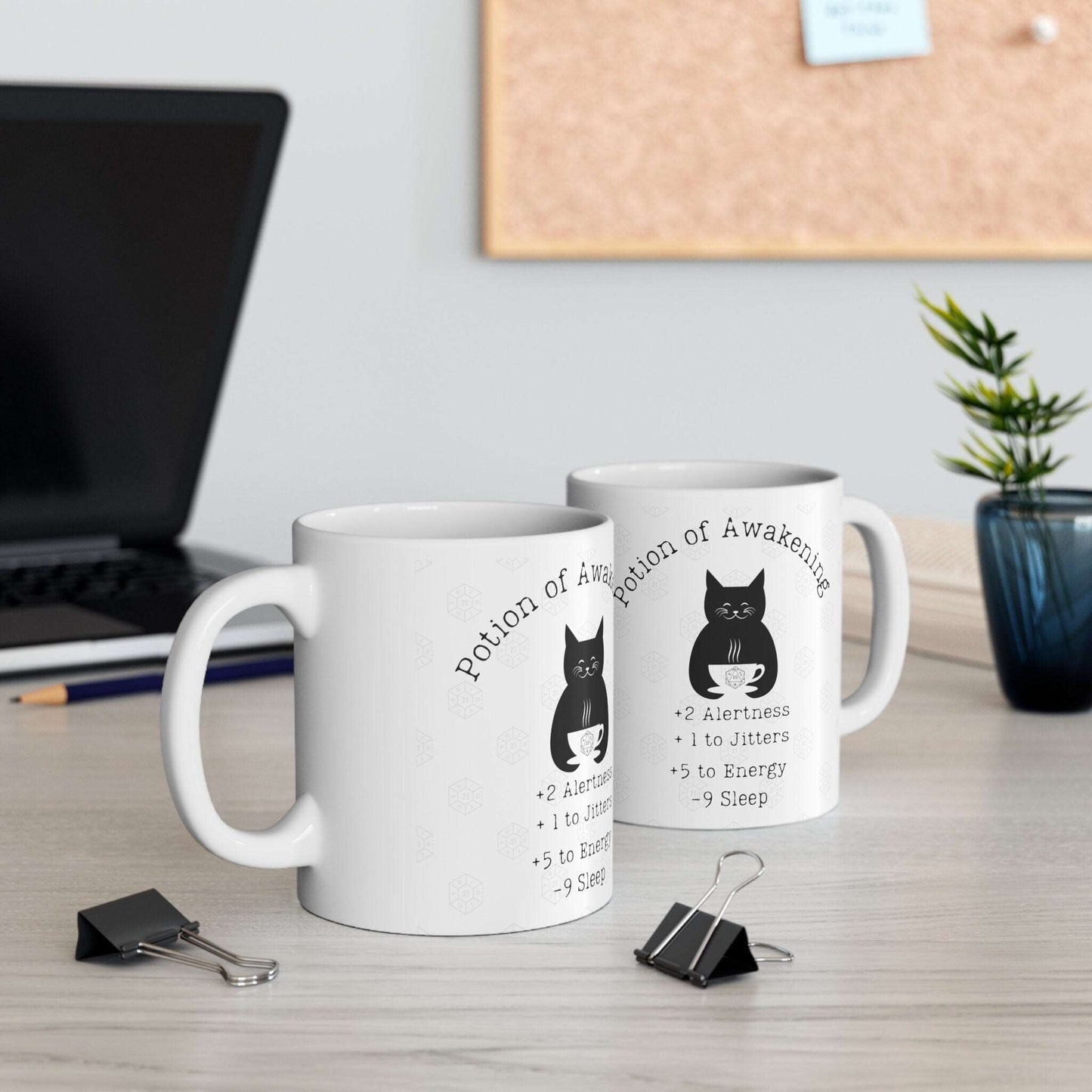DND Cat Mug of Awakening for TTPRPG gamers  Dungeons, Dragons Fans DM Game Master
