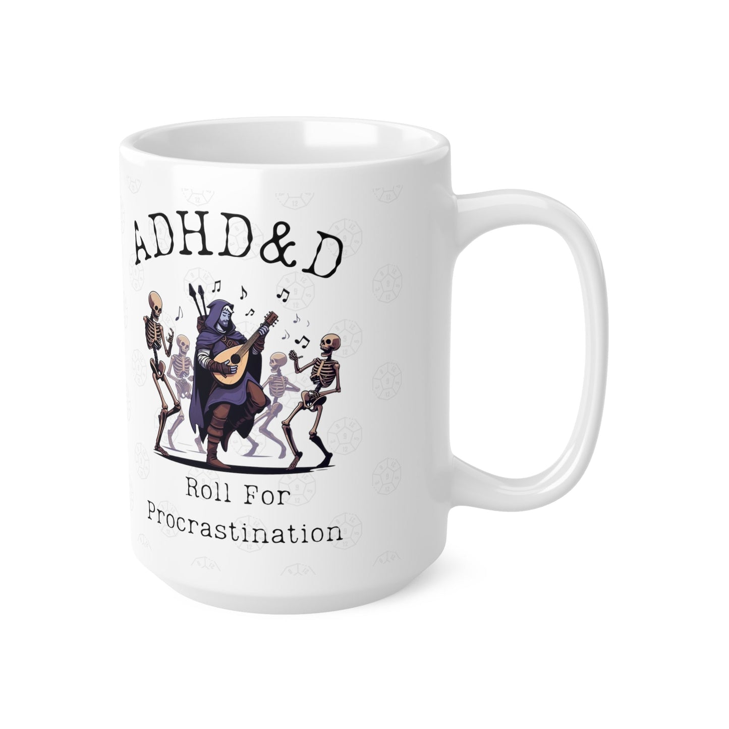 Dnd Bard ADHD Gift Mug