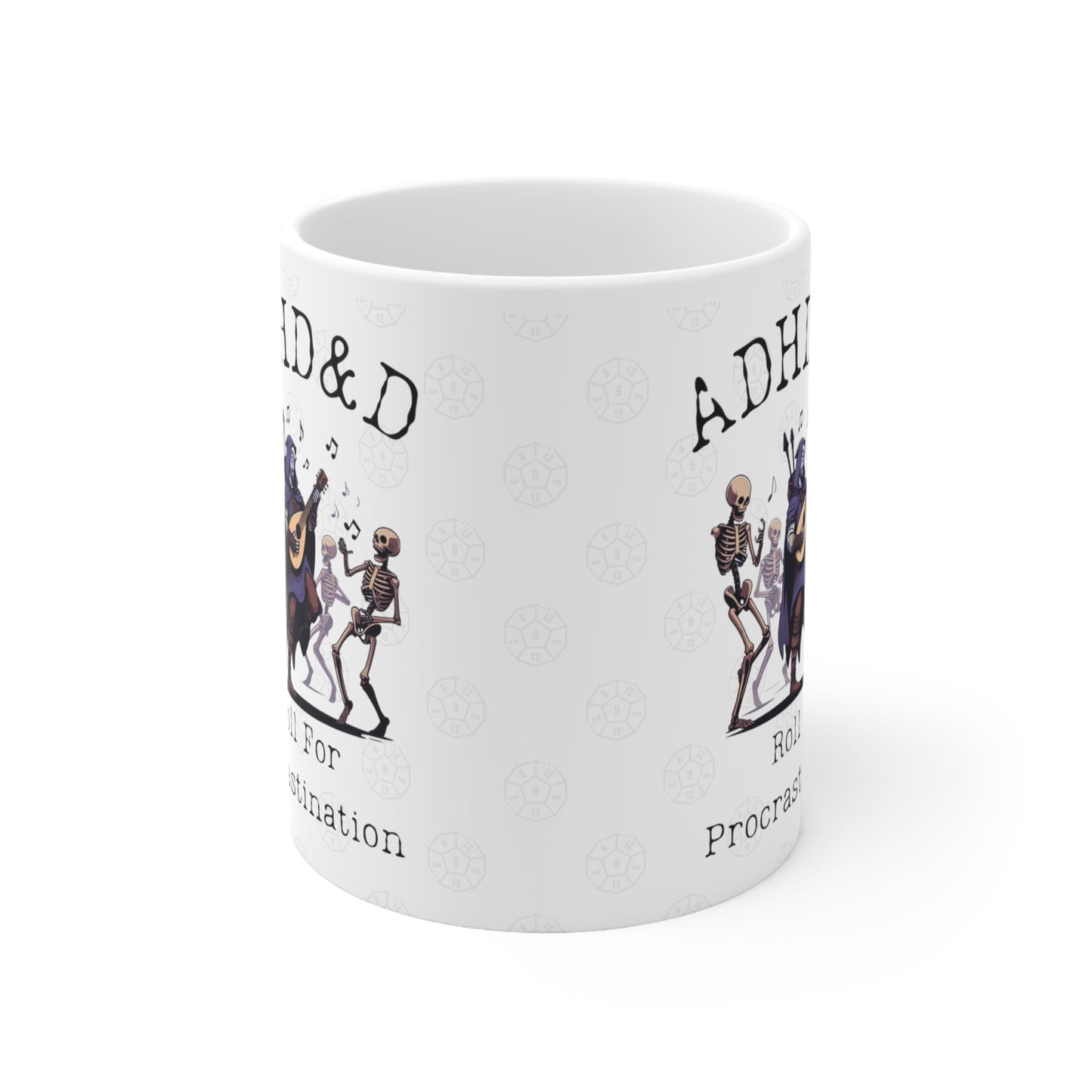 Dnd Bard ADHD Gift Mug