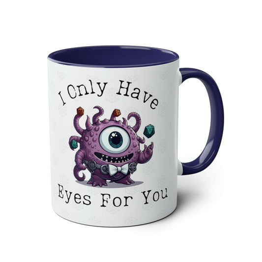 Dnd Monster Mug I only have Eyes for You Valentines or Anniversary Gift Idea for DMs, BG3, Baldur Fans