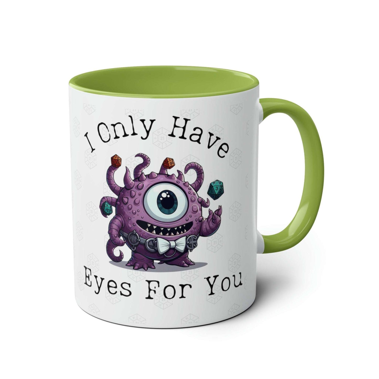 Dnd Monster Mug I only have Eyes for You Valentines or Anniversary Gift Idea for DMs, BG3, Baldur Fans