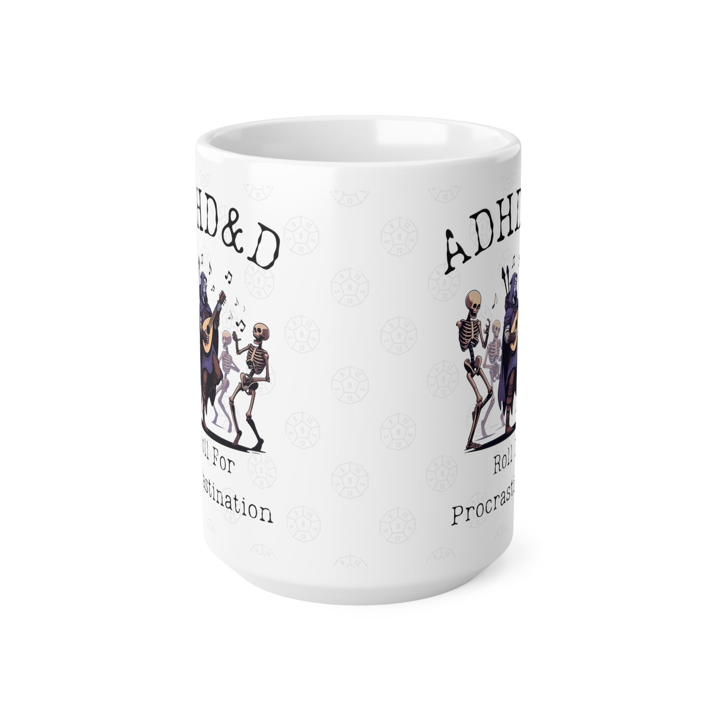 Dnd Bard ADHD Gift Mug