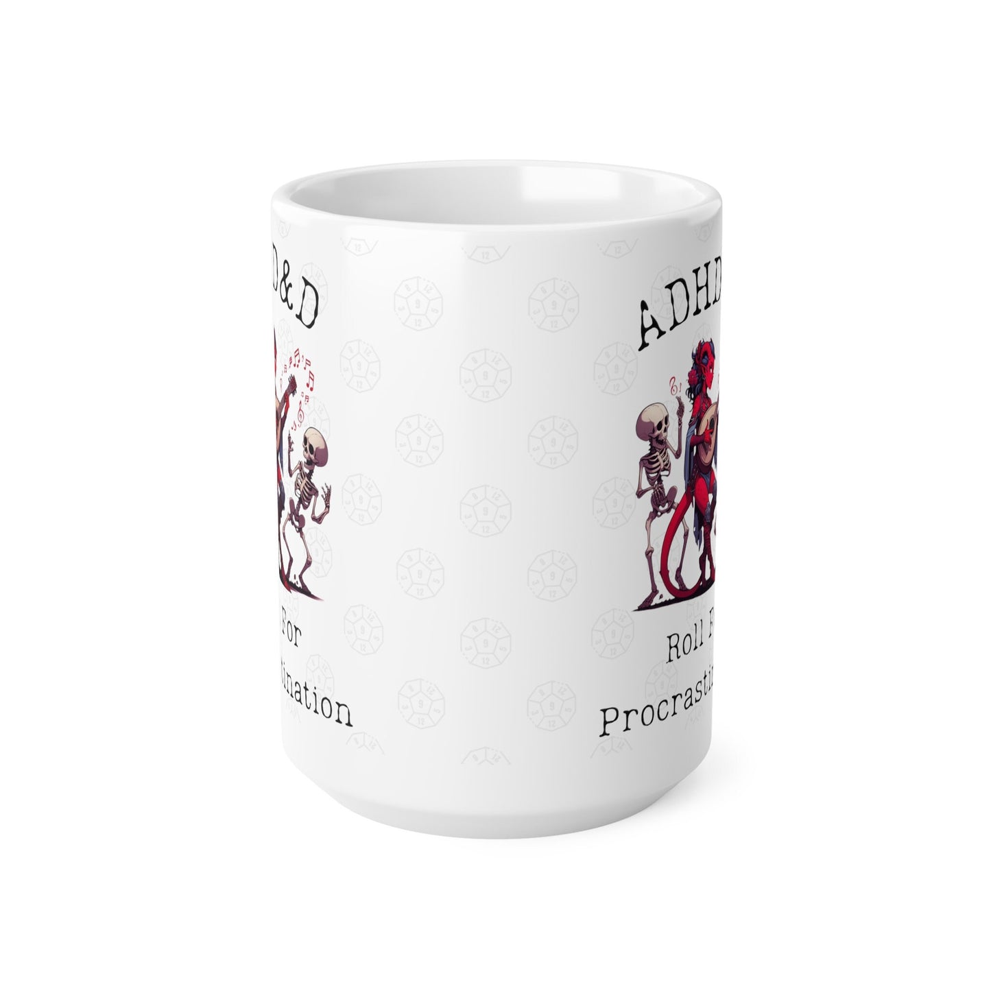 Dnd Roll for Procrastination Mug