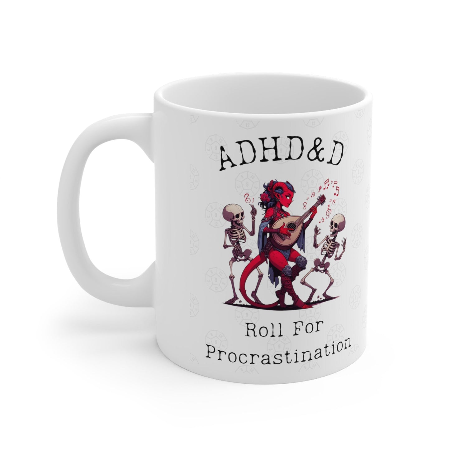 Dnd Roll for Procrastination Mug