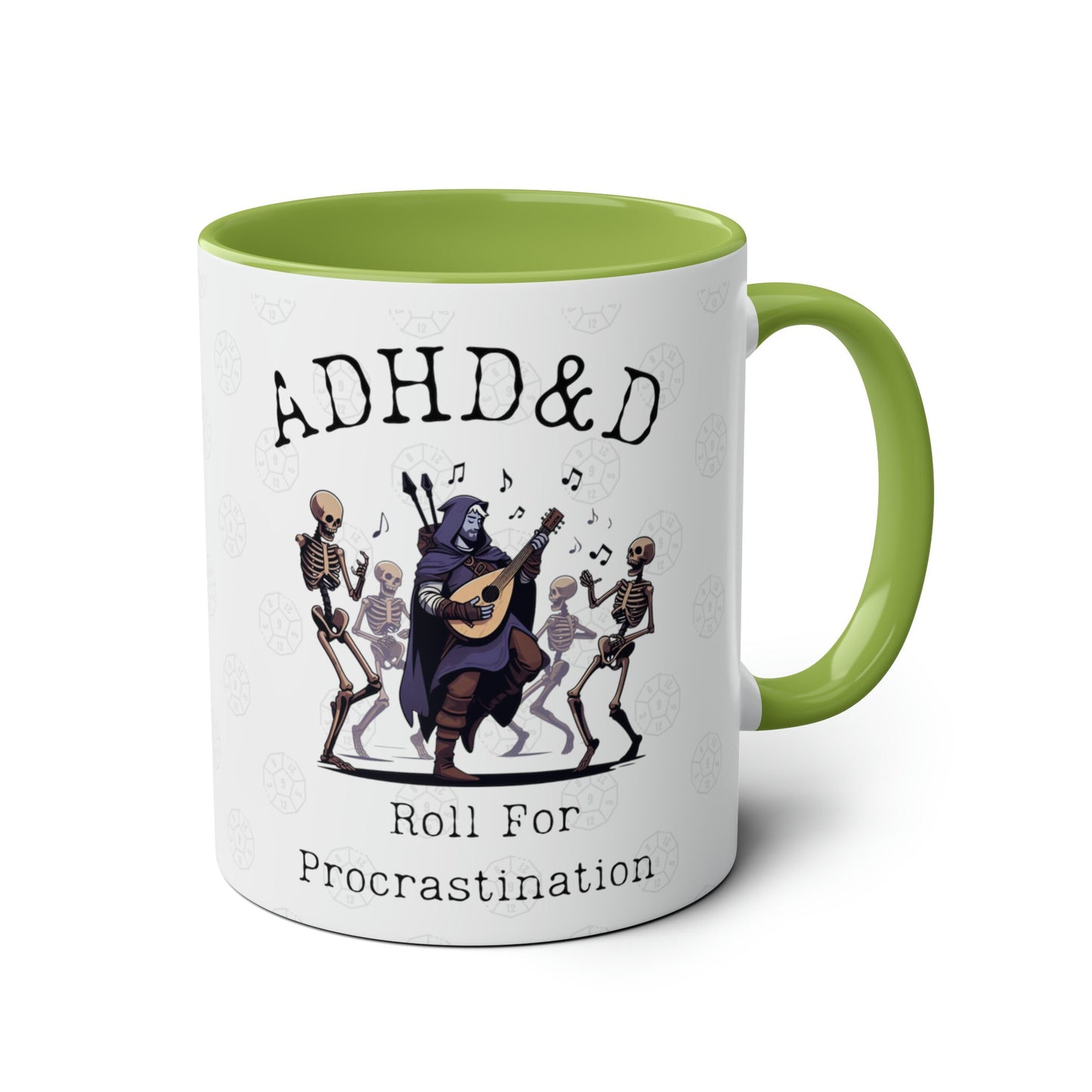 Dnd Bard ADHD Gift Mug