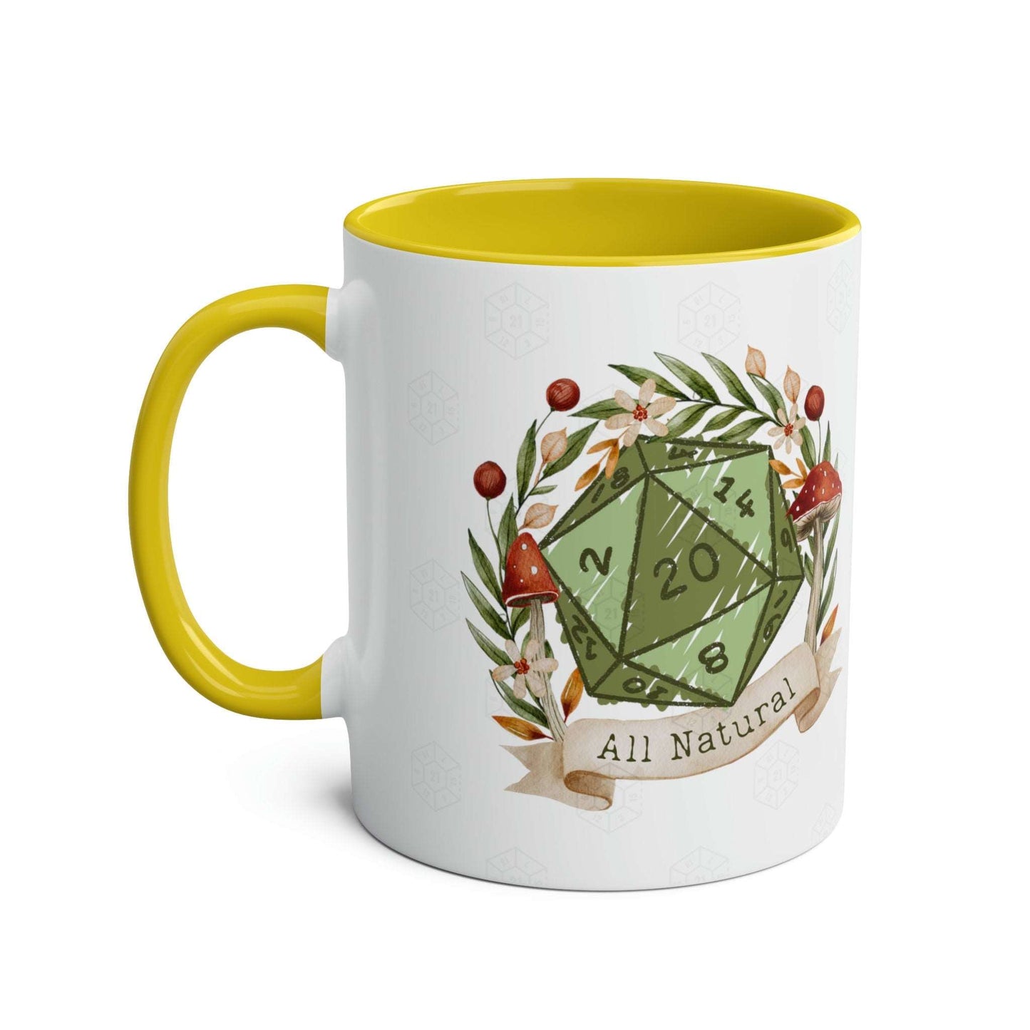 Dnd Mug Nat 20 Druid Cup, Table Top Gamer Gift Idea for Dungeon Dragons Fans, Game Masters
