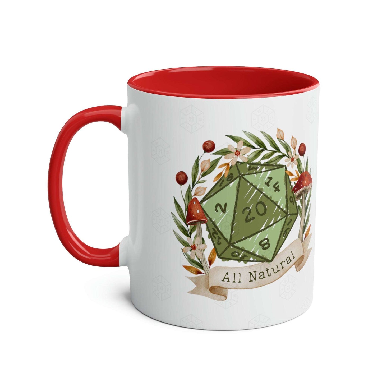 Dnd Mug Nat 20 Druid Cup, Table Top Gamer Gift Idea for Dungeon Dragons Fans, Game Masters