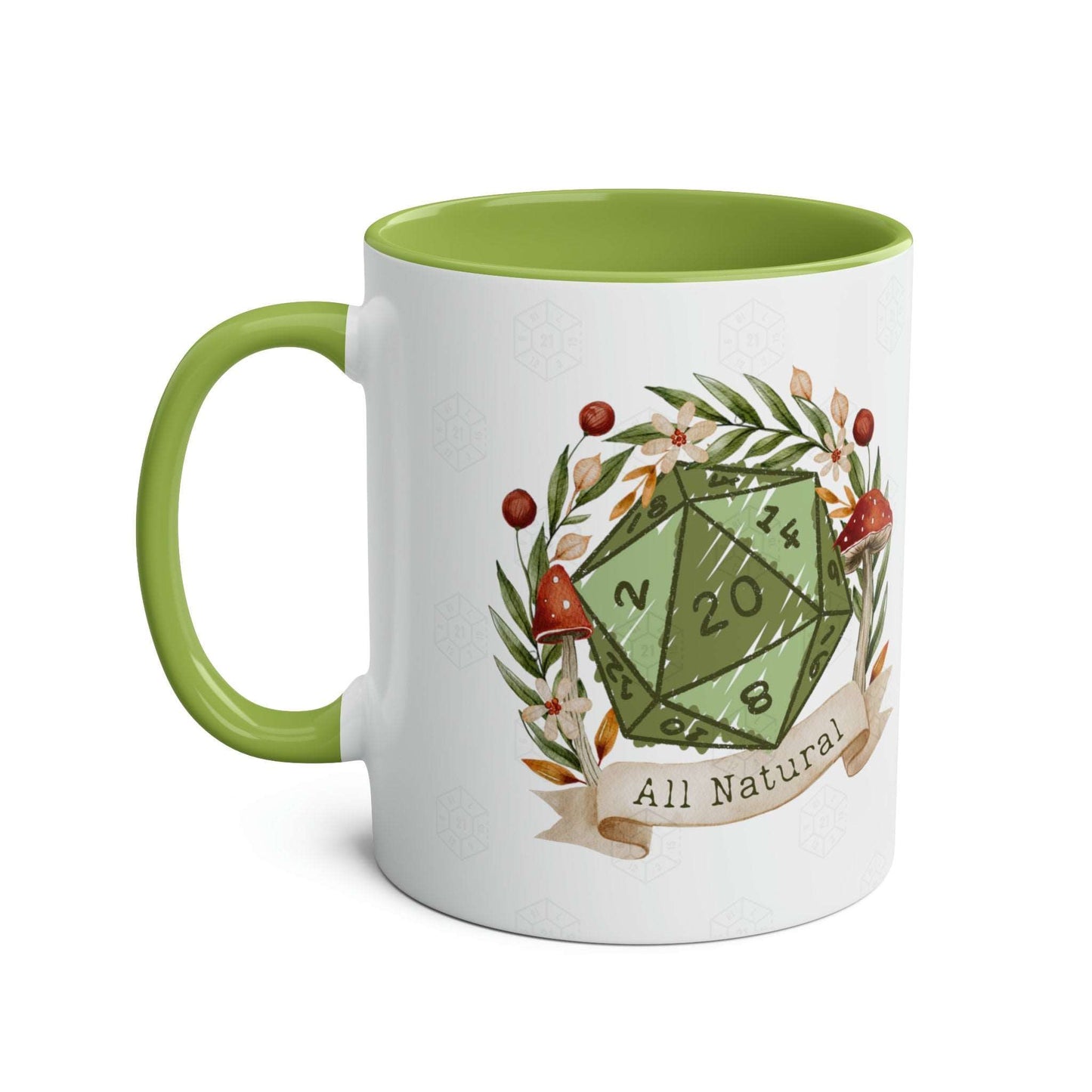 Dnd Mug Nat 20 Druid Cup, Table Top Gamer Gift Idea for Dungeon Dragons Fans, Game Masters