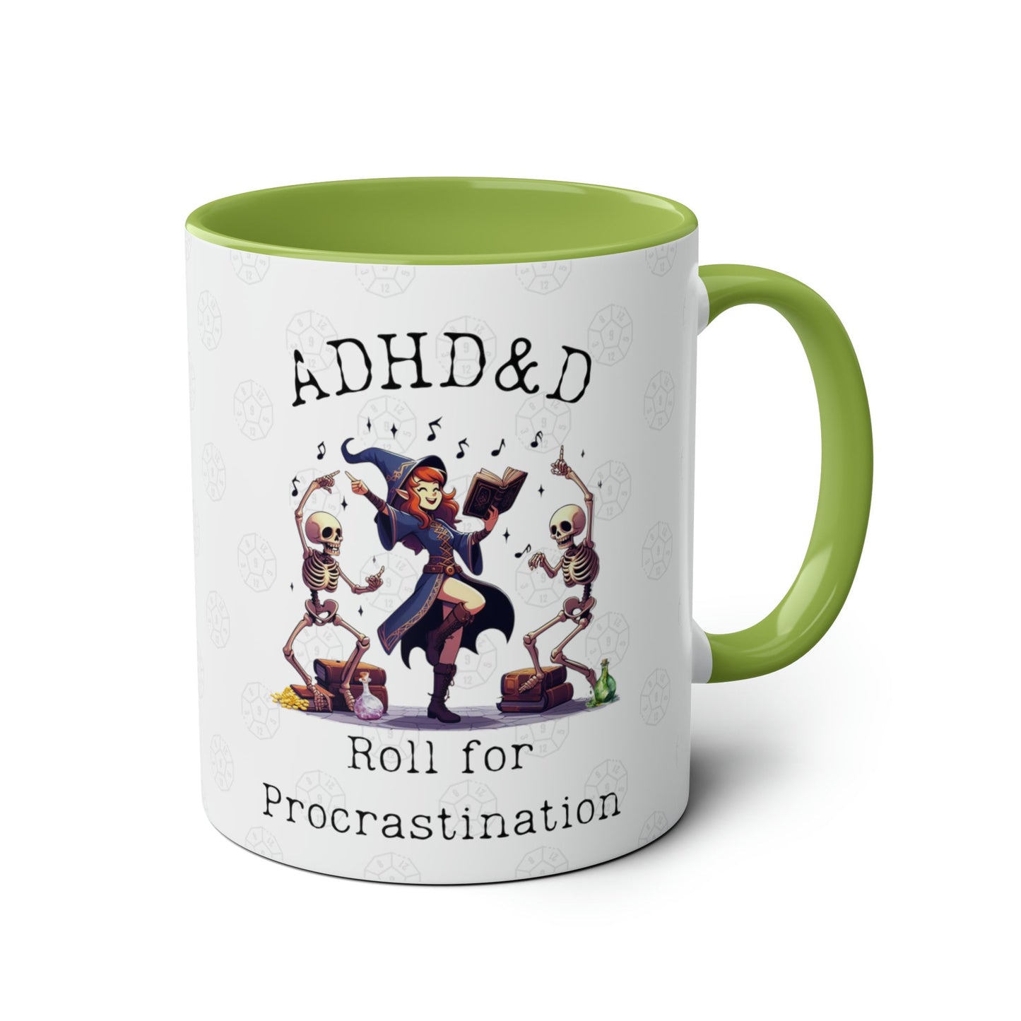 Dnd ADHD Gift Mug for Spell Casters
