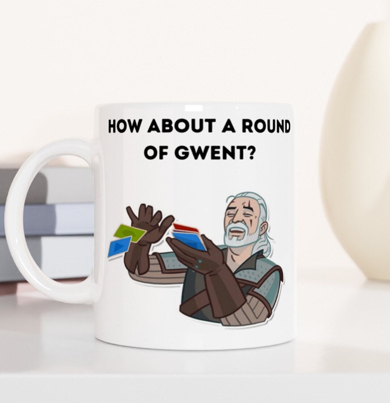 The Witcher 3 Mug How About a Round of Gwent?