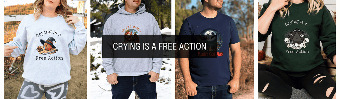 Crying is a Free Action