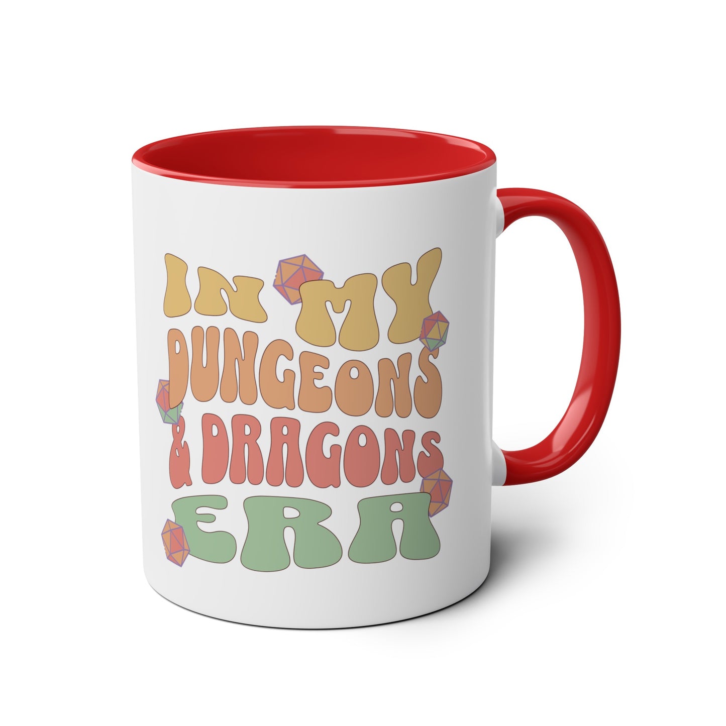 Dnd Mug 'In My Dungeons and Dragons Era'