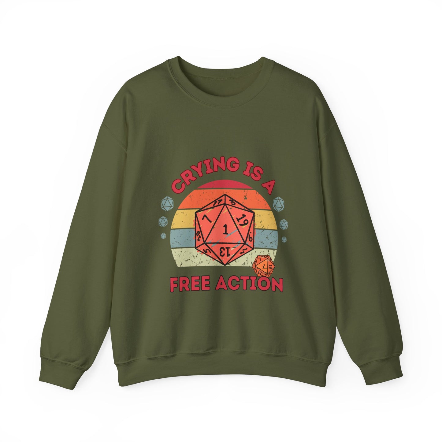 DnD Crying ist ein Free Action Jumper Pullover