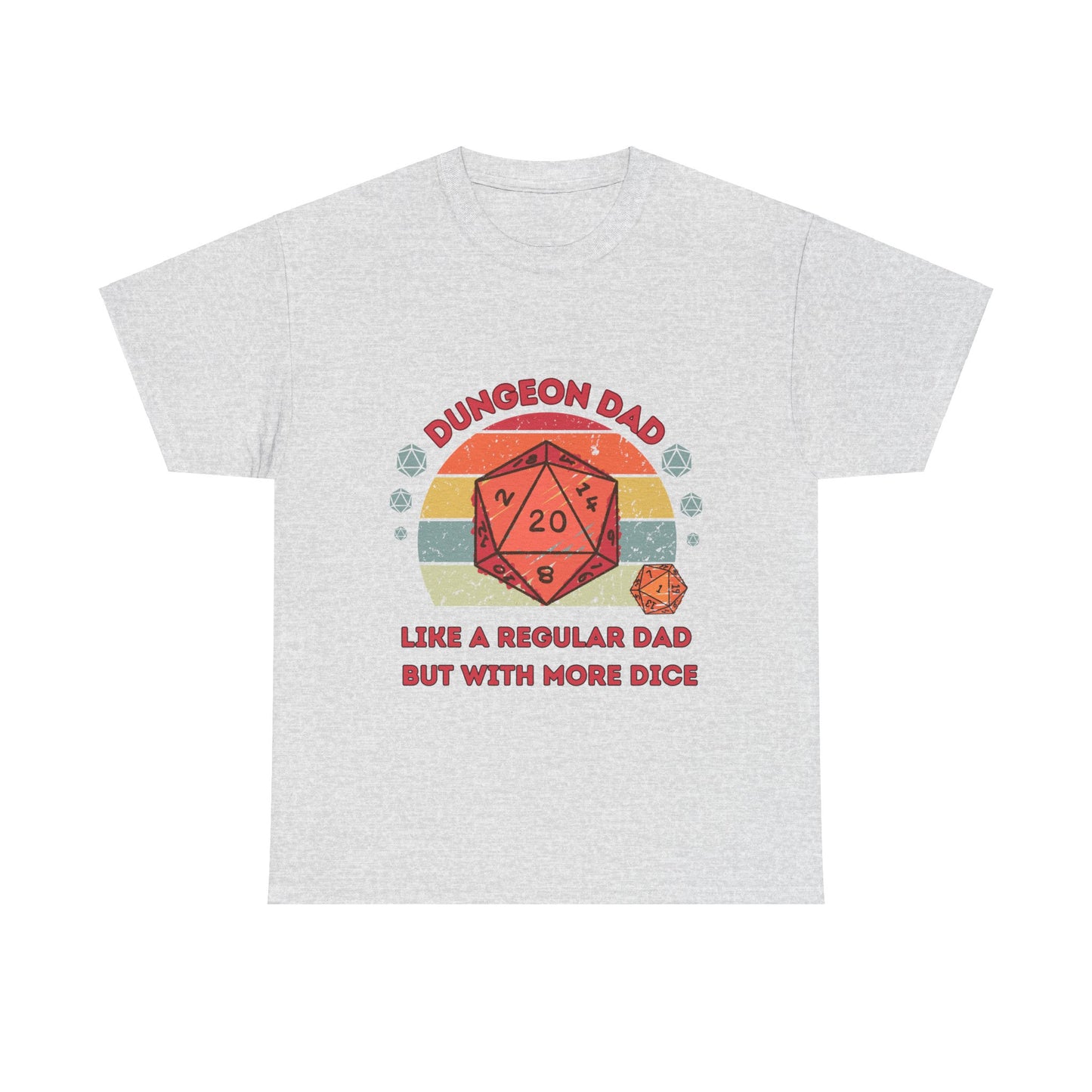 Dnd Shirt, Dungeon Dad , Like a Regular Dad, but with More Dice T shirt