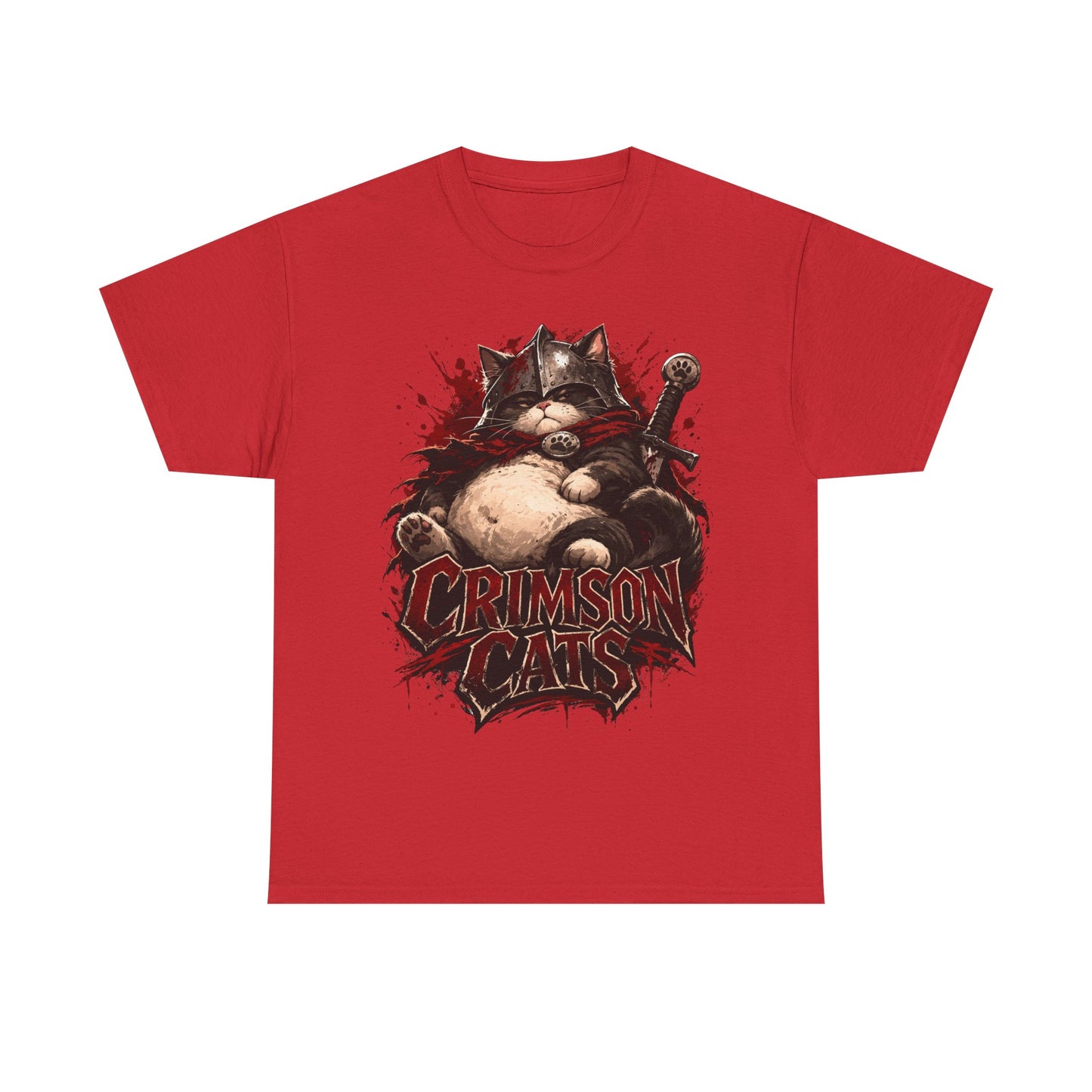 Crimson Cats T-Shirt | Funny Crimson Desert Inspired Game Tee