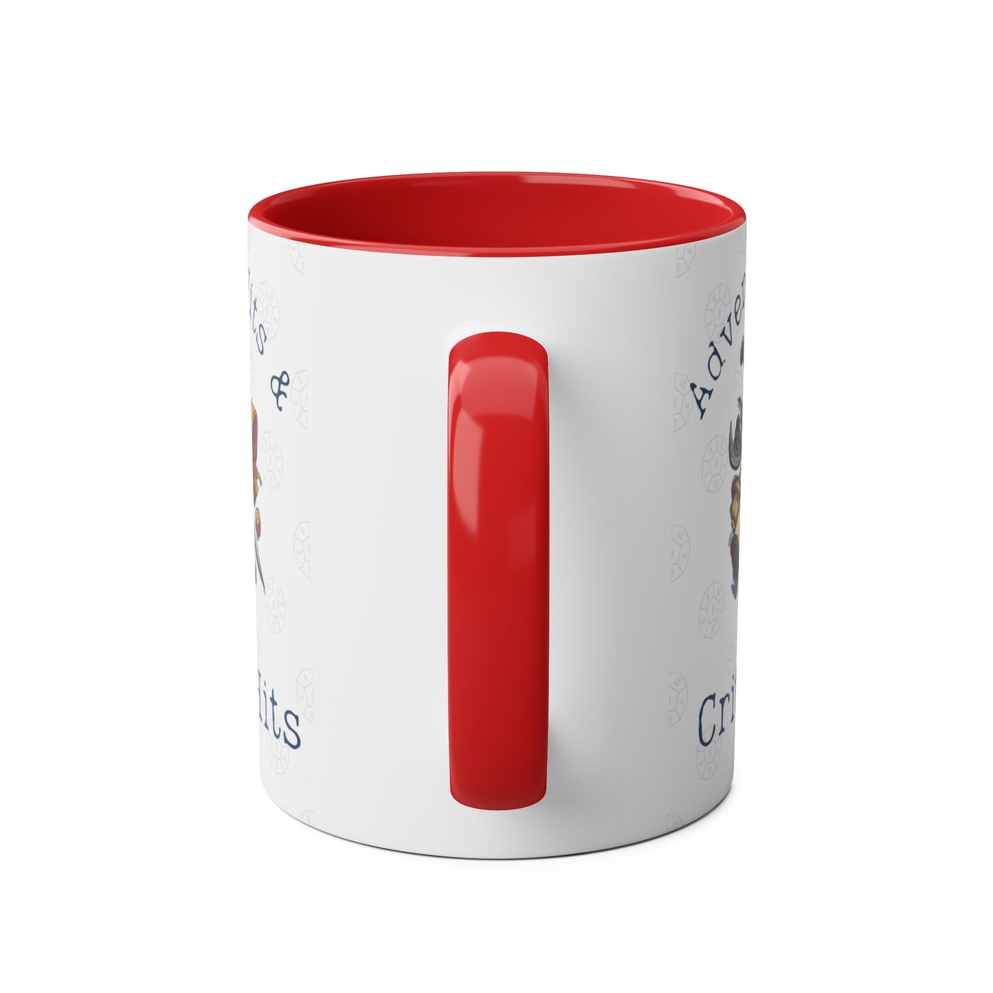 DnD Adventure, Wits and Critical Hits Mug