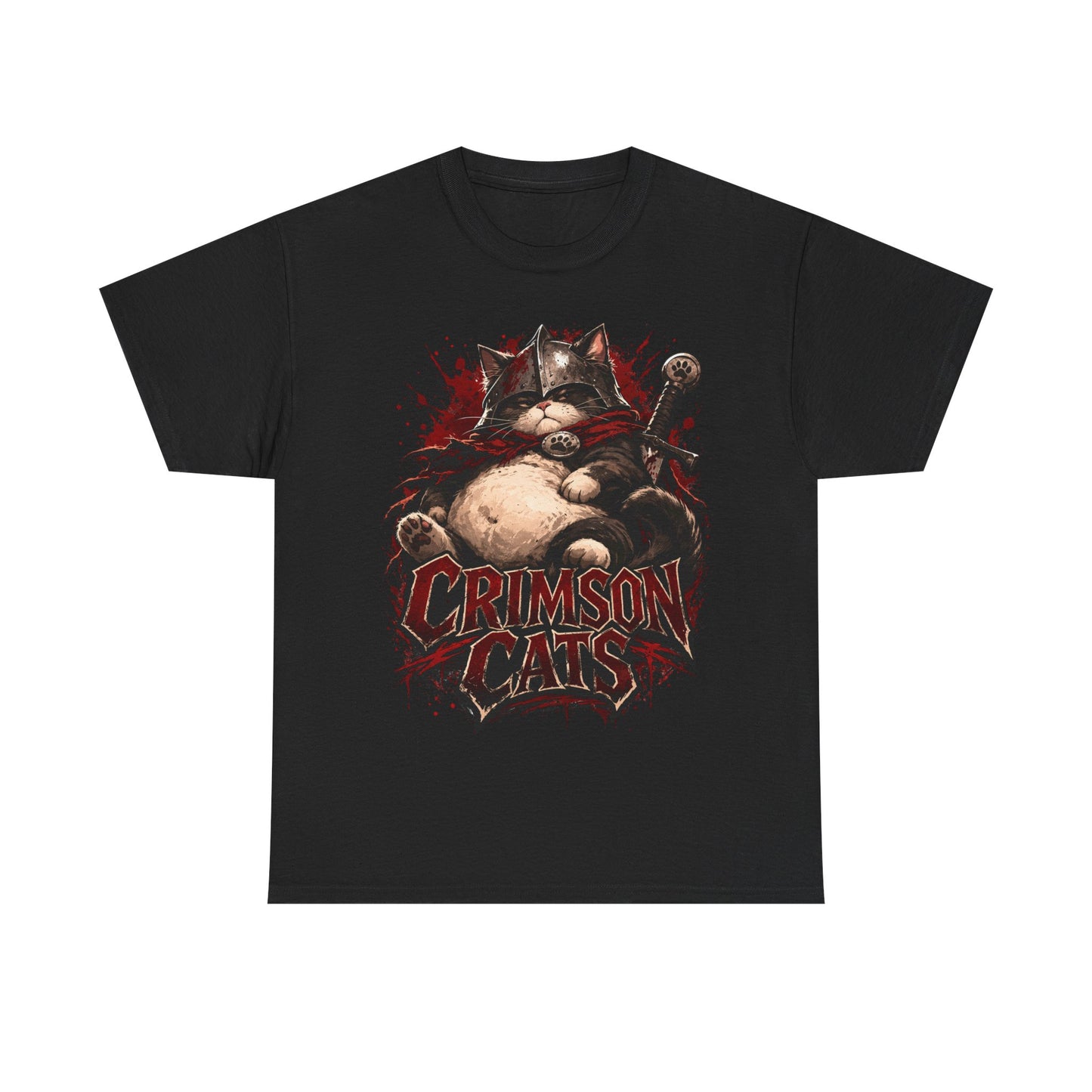 Crimson Cats T-Shirt | Funny Crimson Desert Inspired Game Tee