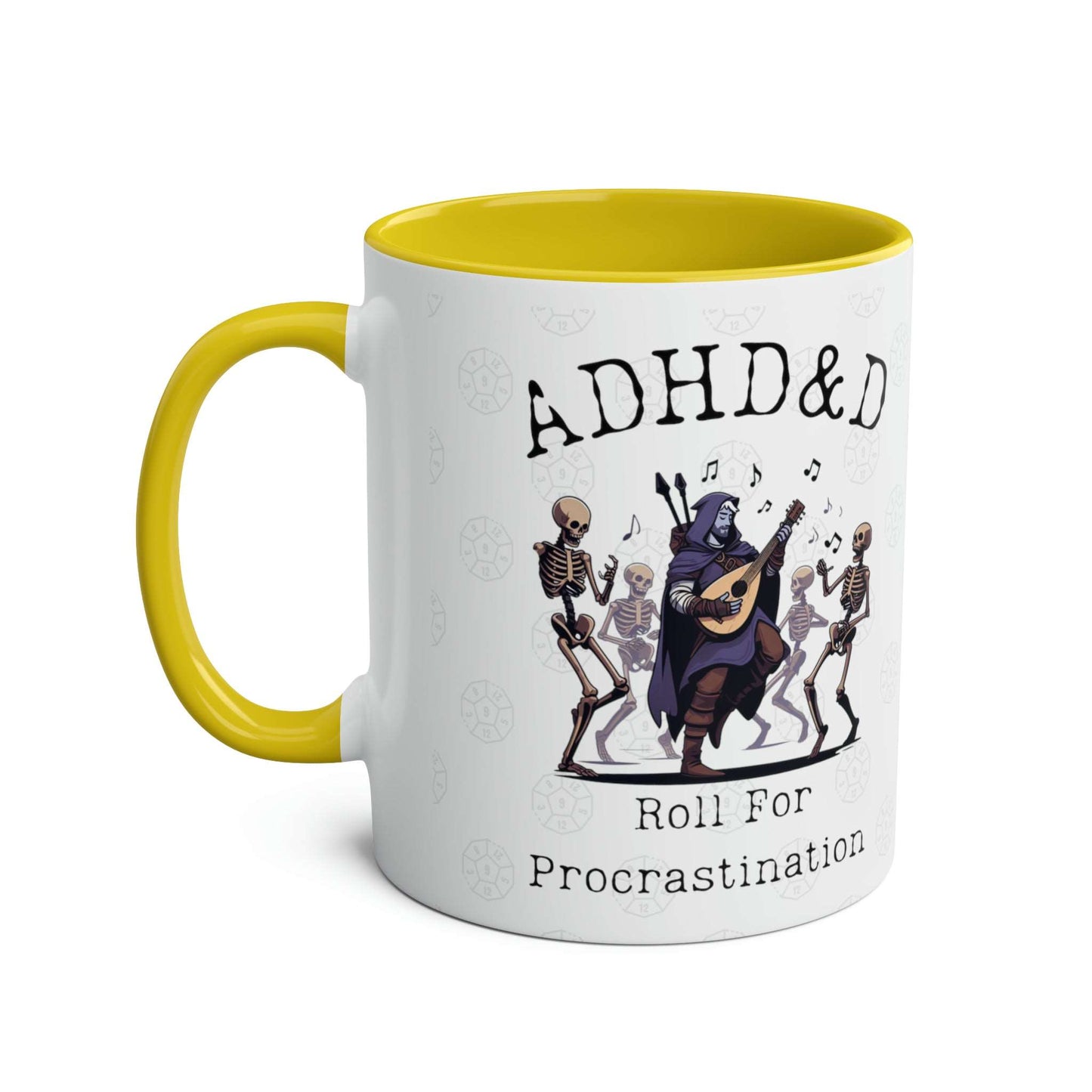 Dnd ADHD Gift Mug For BG3, Dungeon Game Masters