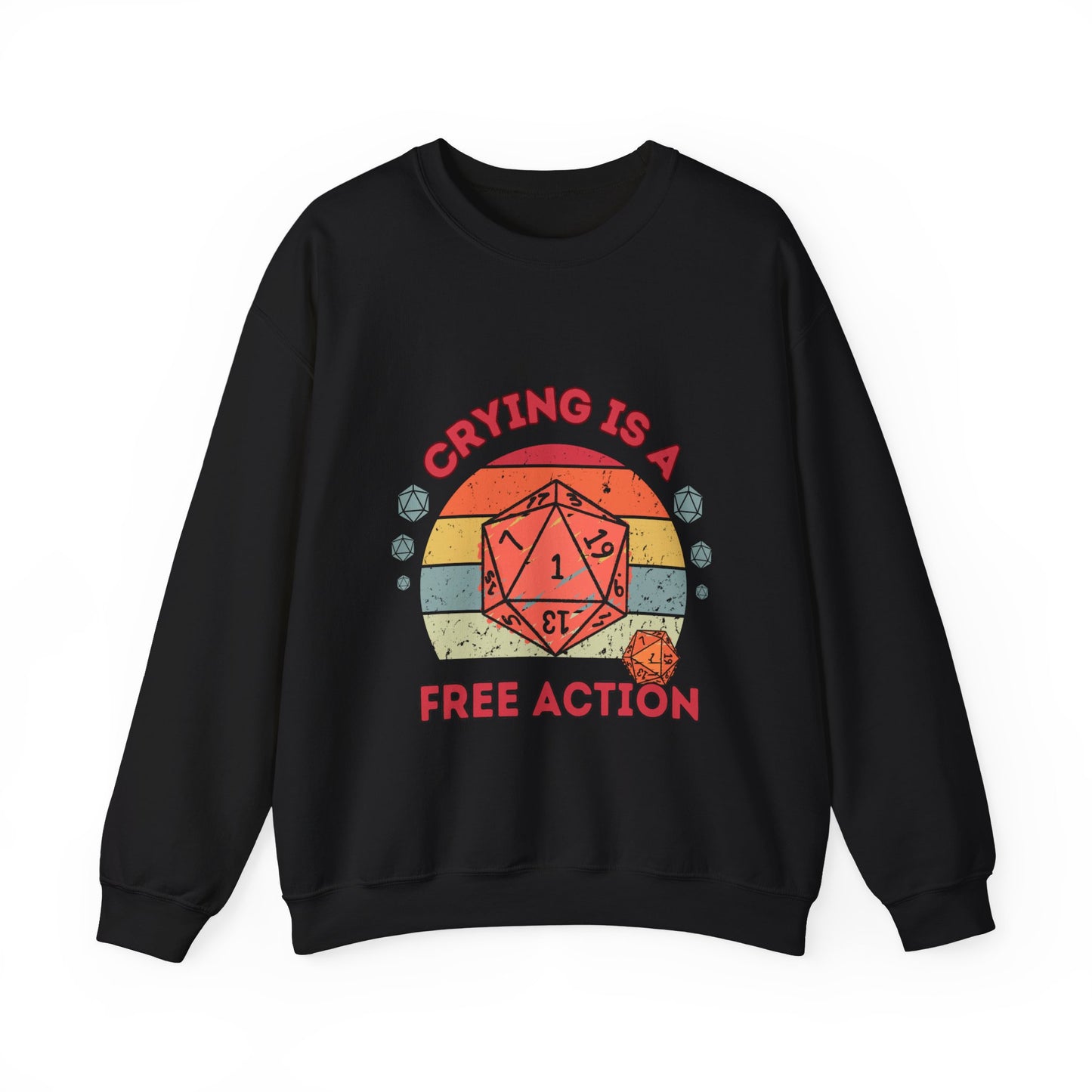 DnD Sweater Crying is a Free Action