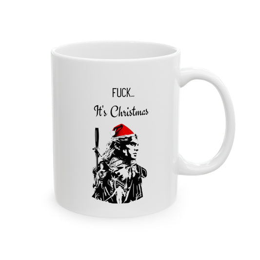 Tasse « Fuck It Christmas » de The Witcher