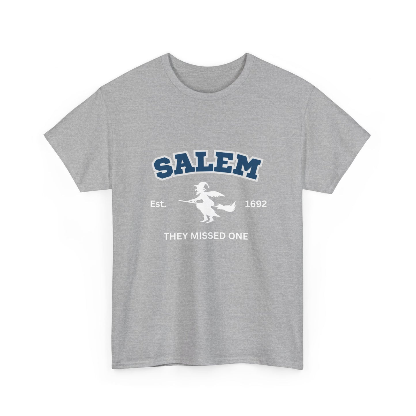 Salem 1692 Sie haben ein Halloween-T-Shirt verpasst, College, Universitätsstil, Hexenprozesse, Top