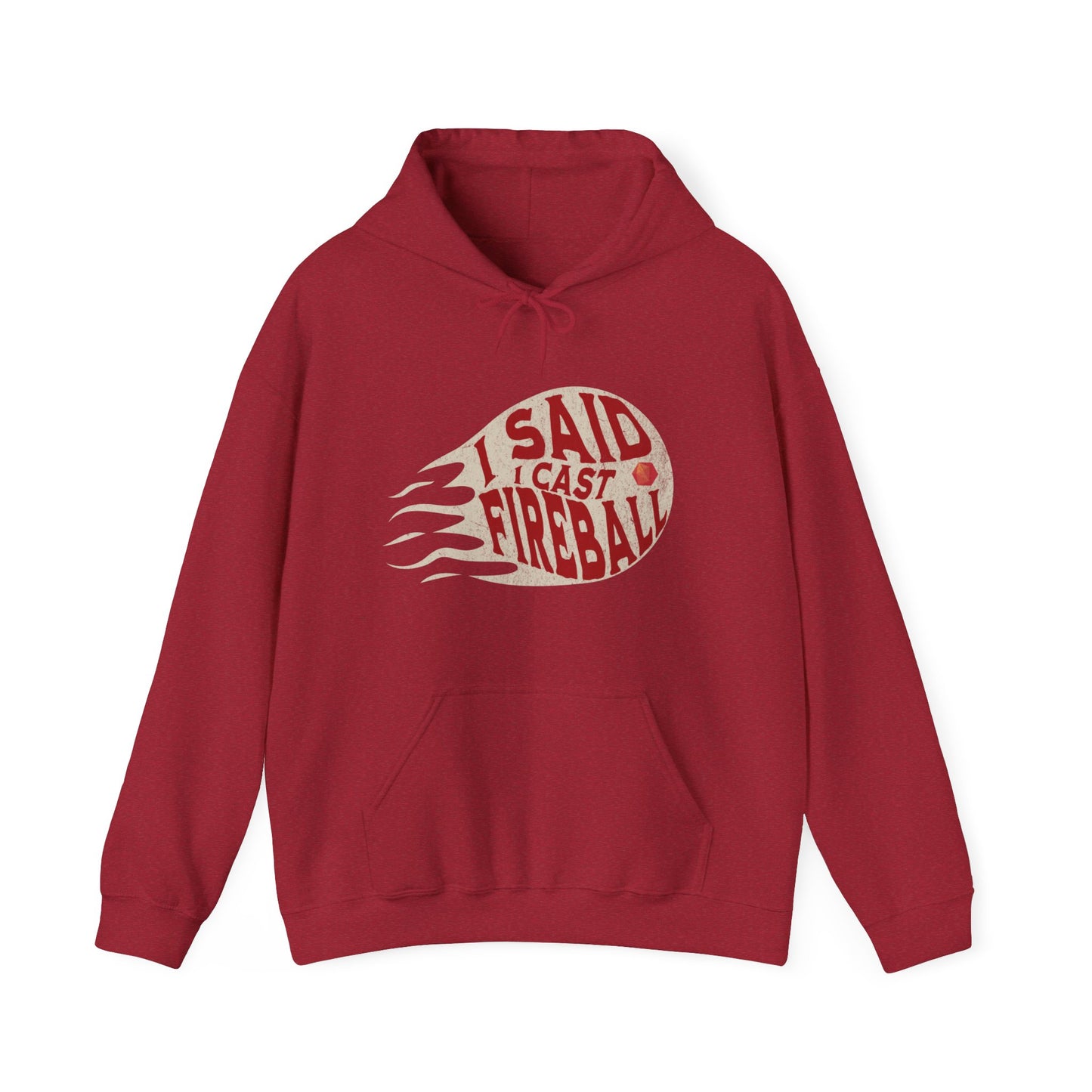 Dnd Hoodie, ich sagte, ich werfe Feuerball Kapuzenshirt