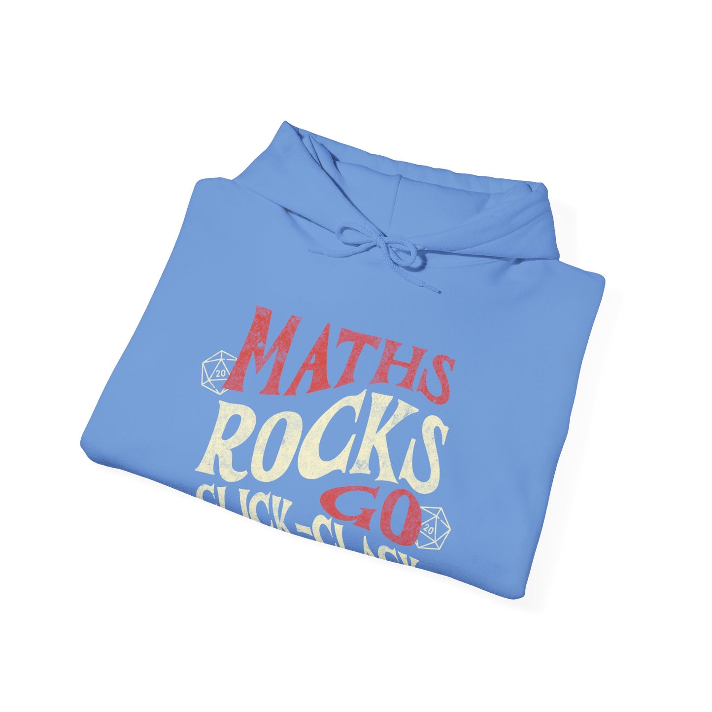 Dnd Hoodie Shirt 'Maths Rocks Go Click Clack' Pullover