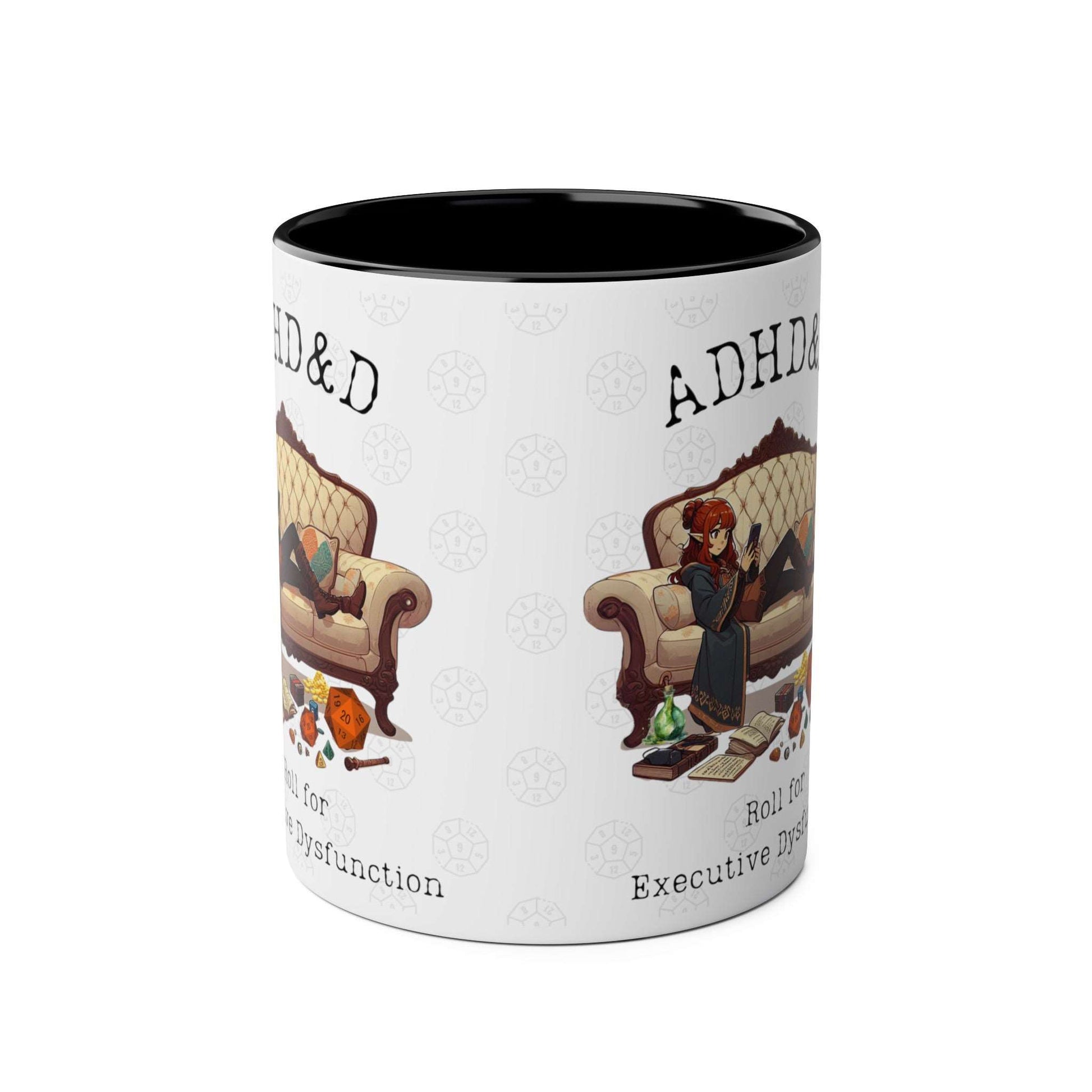 Dnd Adhd Mug Roll for Executive Dysfunction