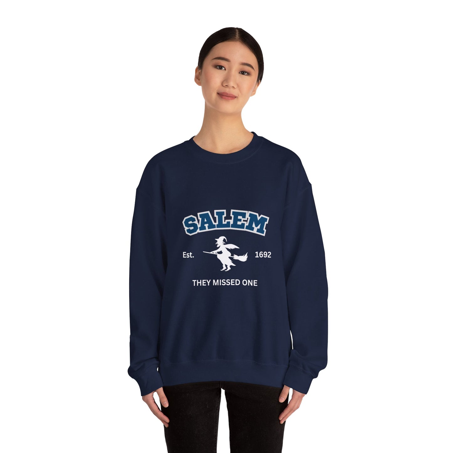 Sweat-shirt style universitaire Salem 1962 Ils en ont raté un