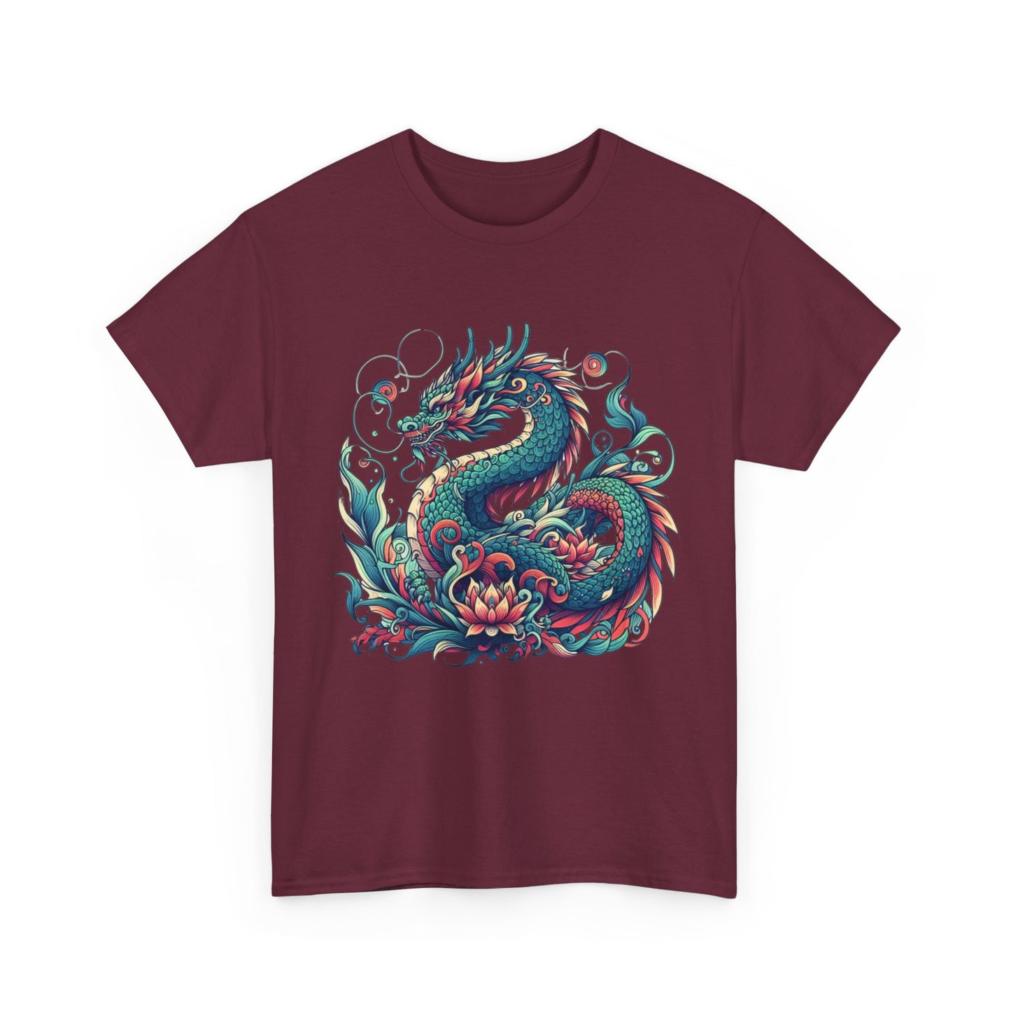 Drachen-T-Shirt Drake, Wyvern, Hydra Fantasy Tee Tolles Geschenk für DM, Dungeon Game Masters oder Fantasy-Fans