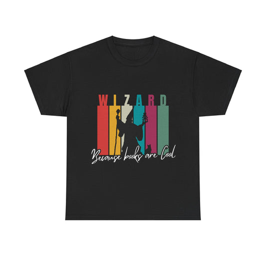 T-shirt Dnd Wizard parce que les livres sont cool