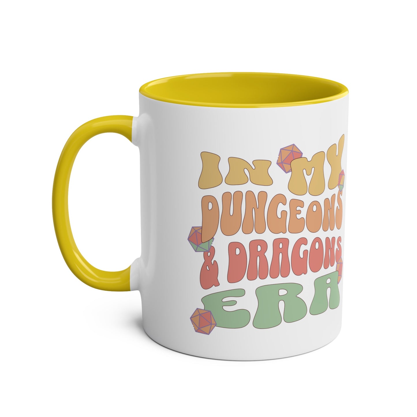 Tasse Dnd « À l'époque de Donjons et Dragons »