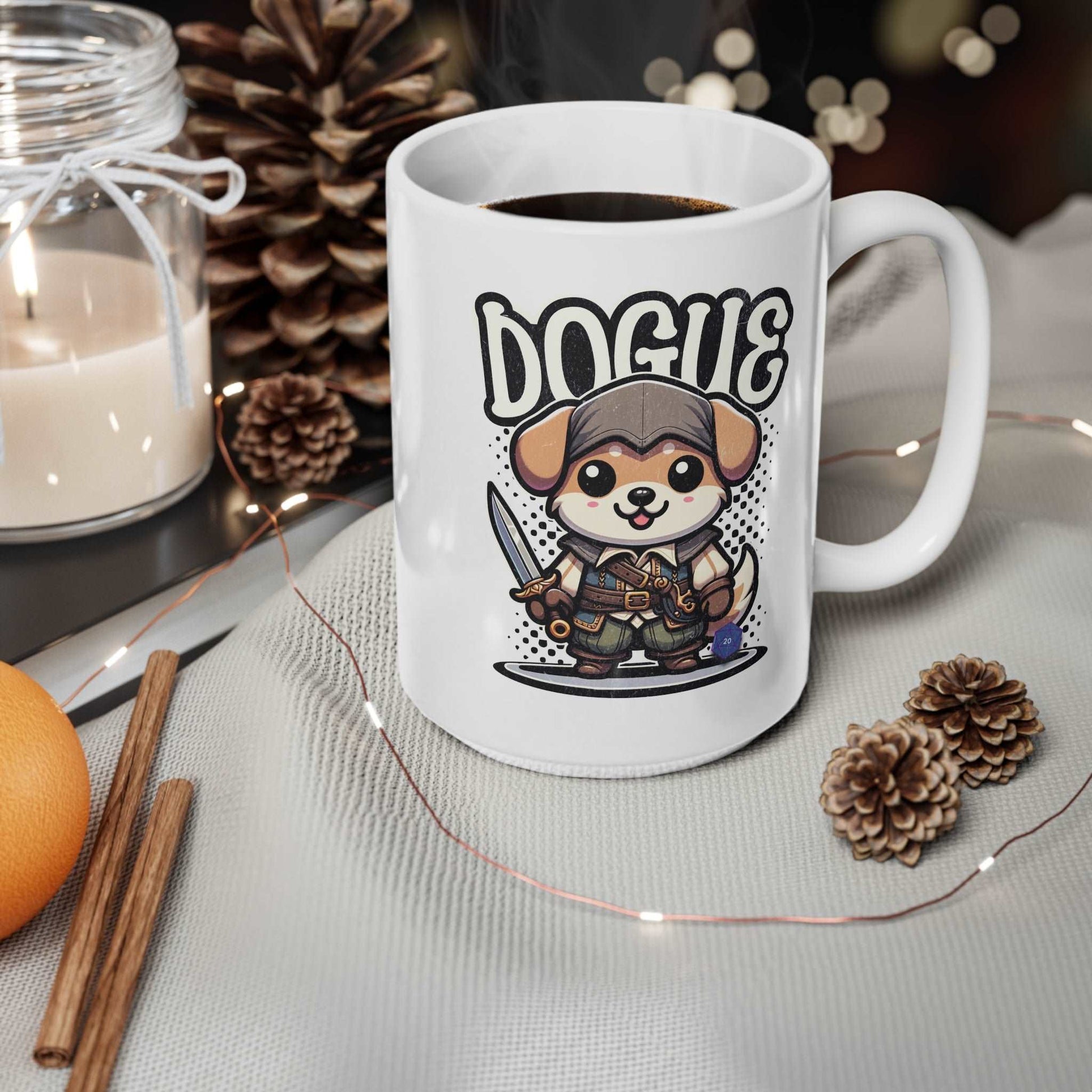 Dnd Class Coffee Mug Rogue 'Dogue'