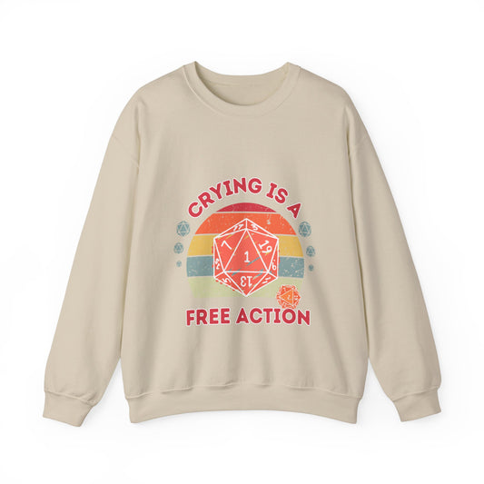 DnD Crying ist ein Free Action Jumper Pullover