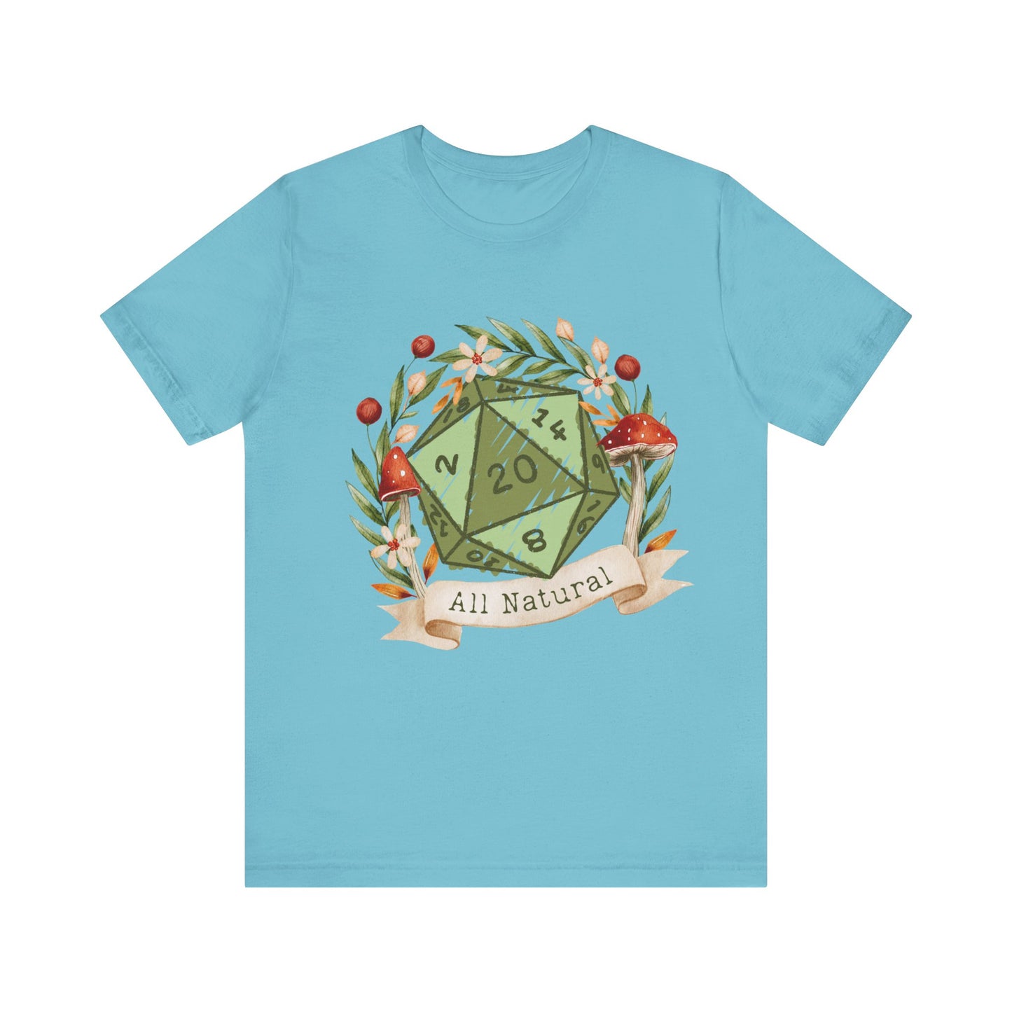 Dnd Mushroom D20 Shirt