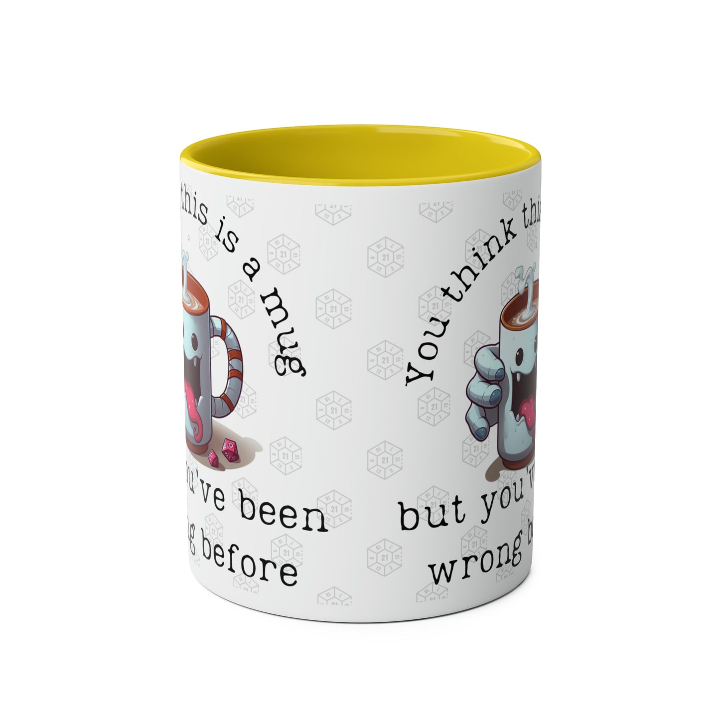 Idée cadeau pour une tasse Dnd Mimic pour DM