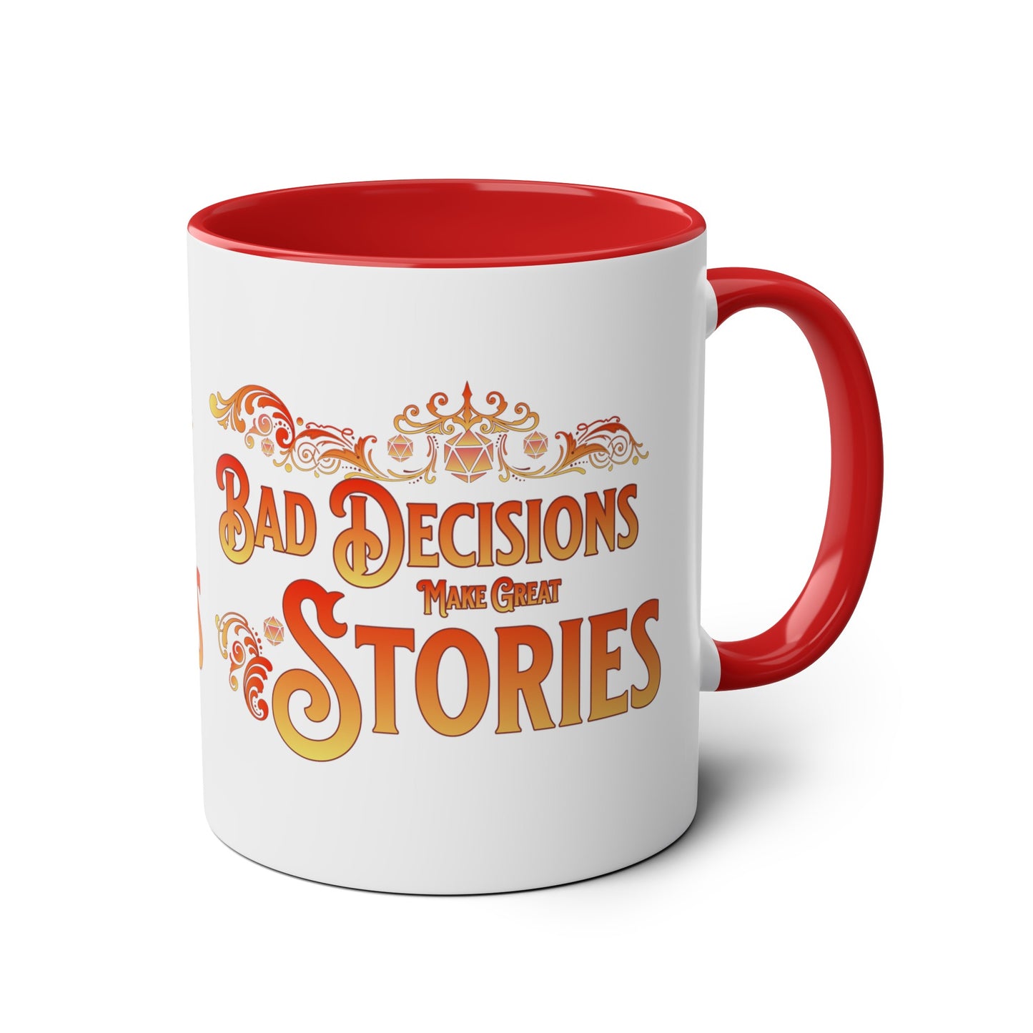 Dnd Mug, Bad Decisions Make Great Stories