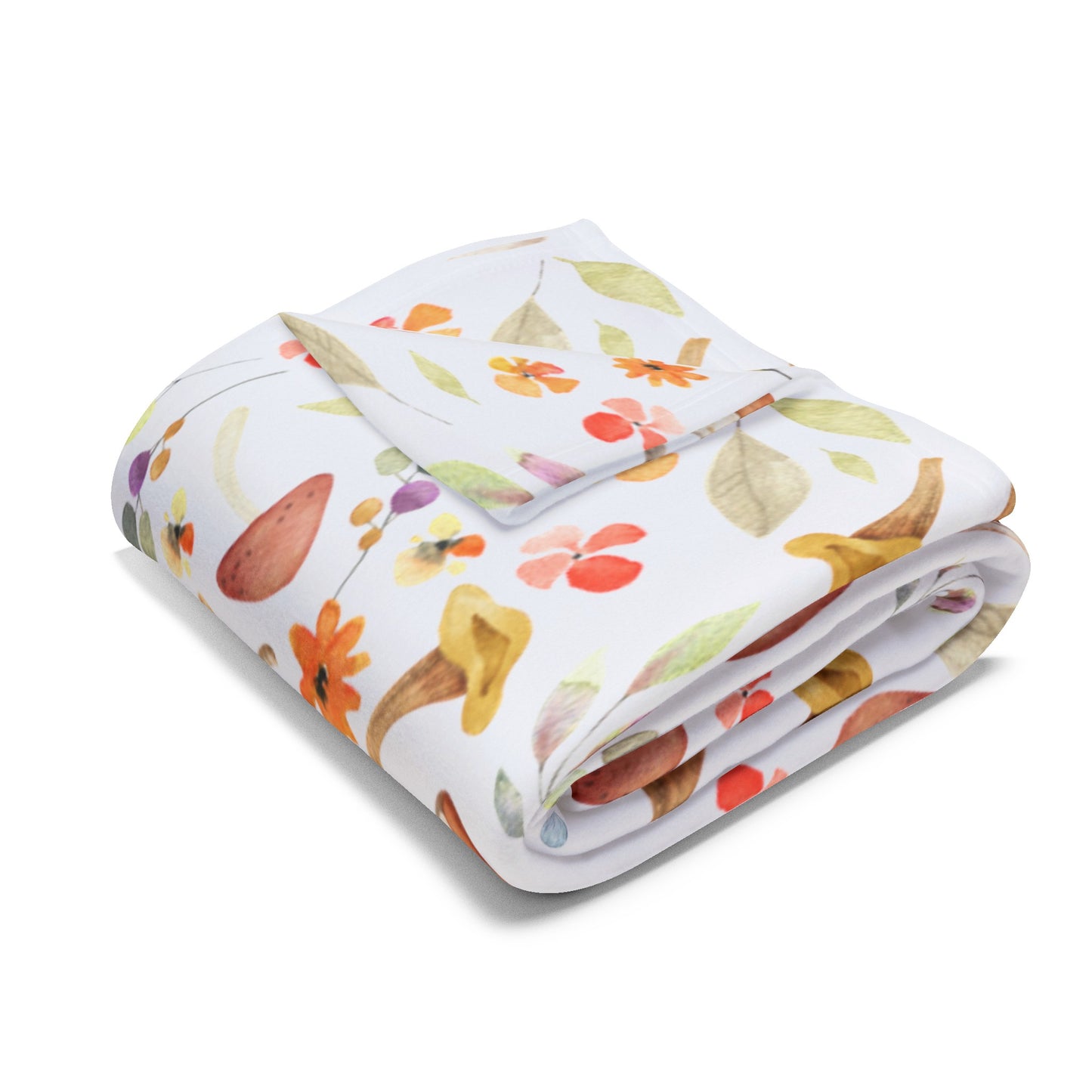 Couverture Champignon, Plaid Polaire Arctique