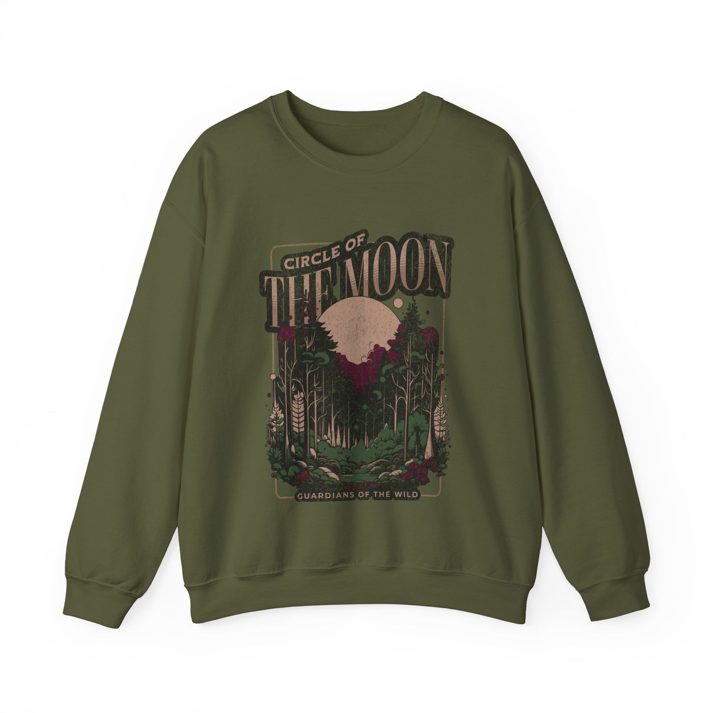 Dnd Sweatshirt for Druid Circle of the Moon, Guardians of the Wild