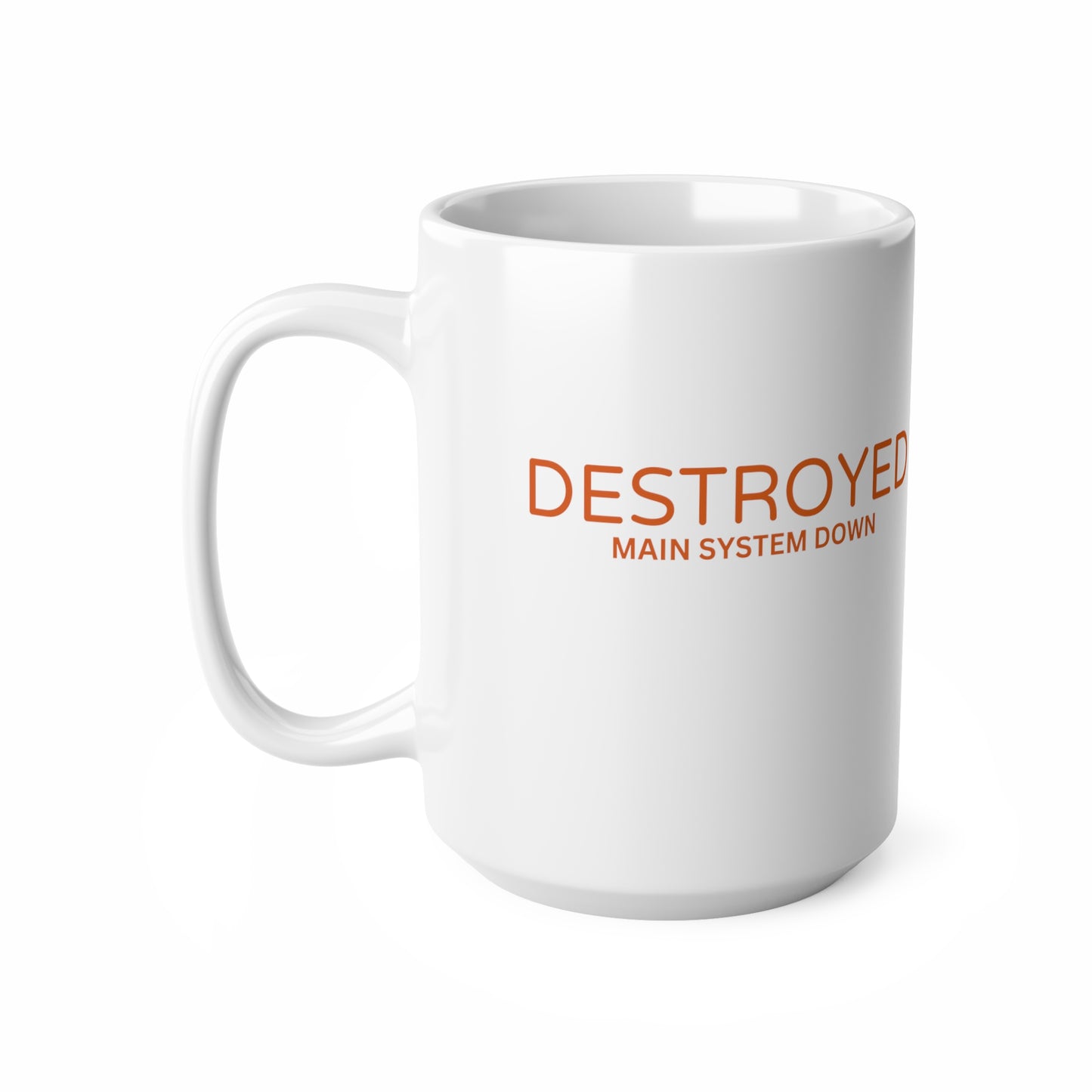 Tasse avec écran de mort Armored Core 6