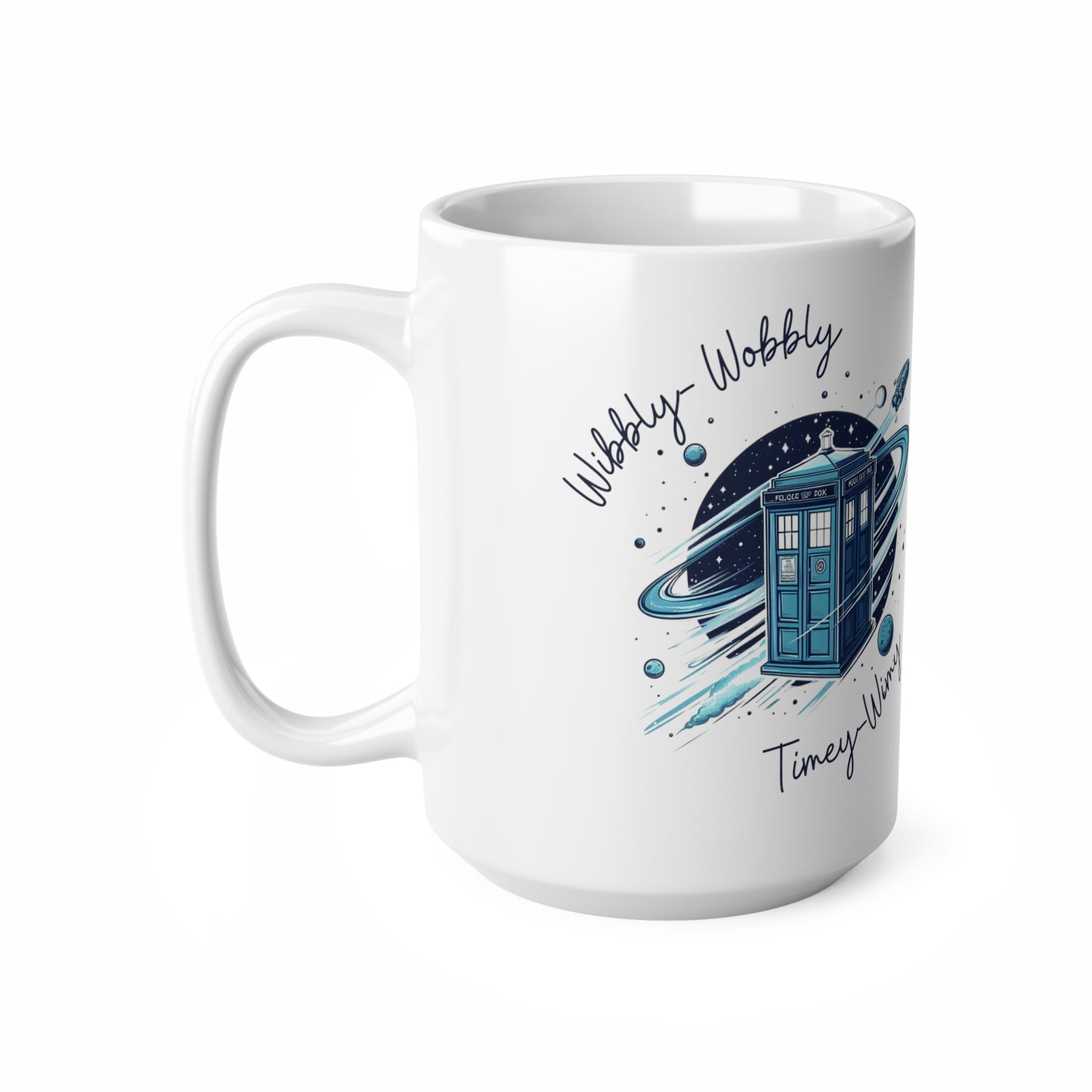 Doctor Who Wibbley Wobbly Tardis Mug