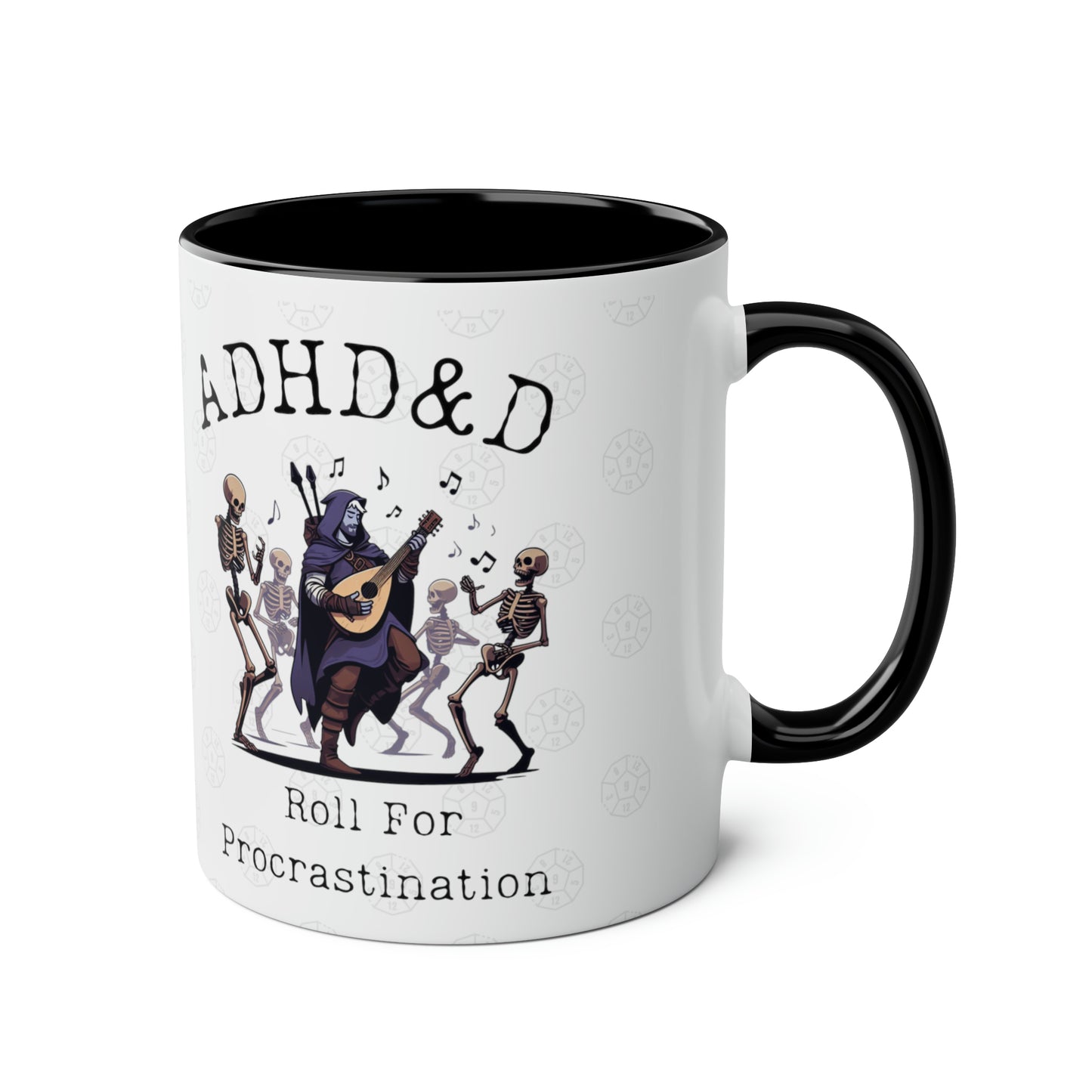 Tasse cadeau Dnd ADHD pour BG3, Dungeon Game Masters