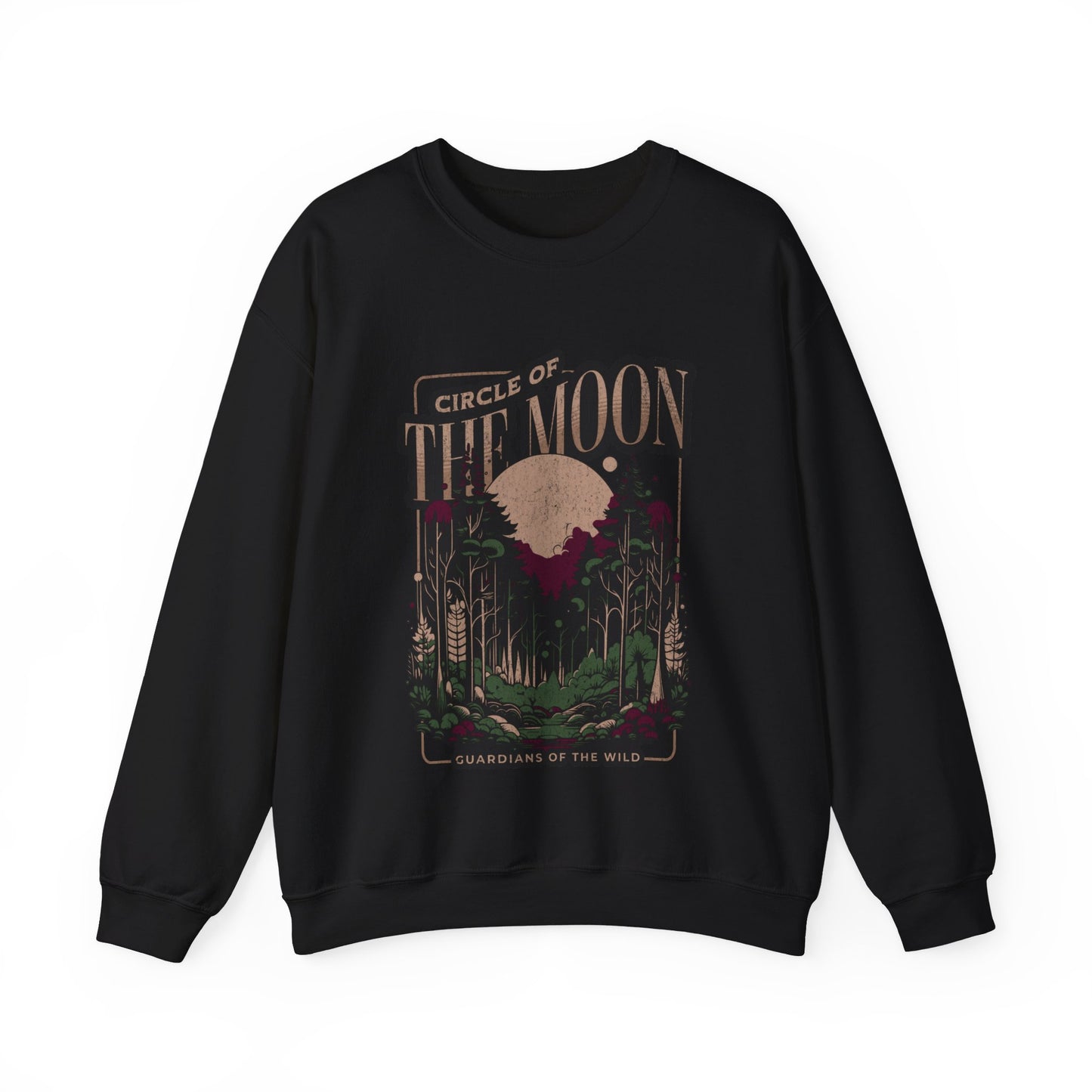 Dnd Sweatshirt for Druid Circle of the Moon, Guardians of the Wild