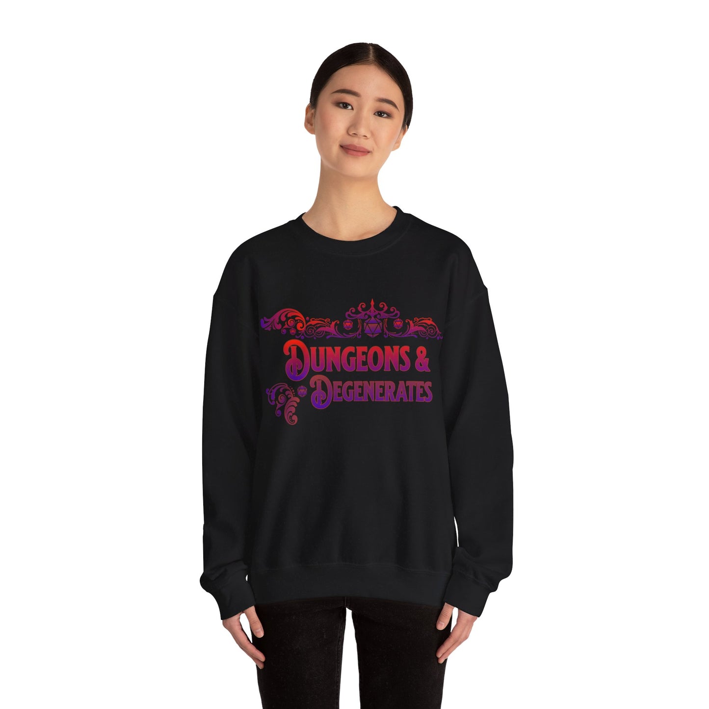 Dnd Sweatshirt Dungeons Degenerates