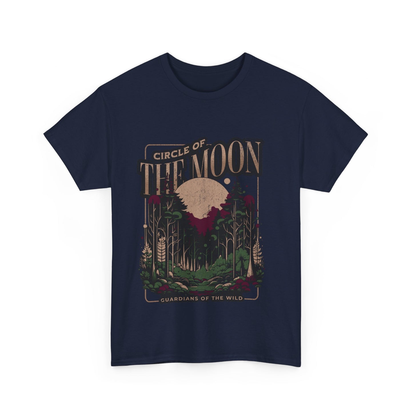 T-shirt Dnd pour le Cercle des Druides de la Lune, Gardiens de la Nature