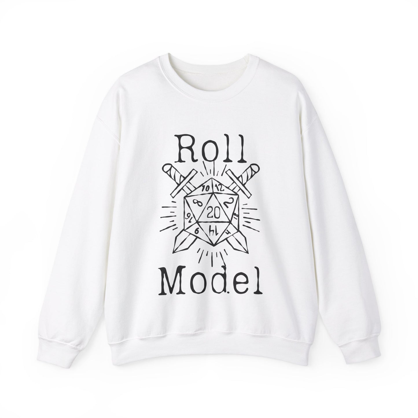 DnD Roll Model Dice Sweater, Dungeons and Dragons Jumper