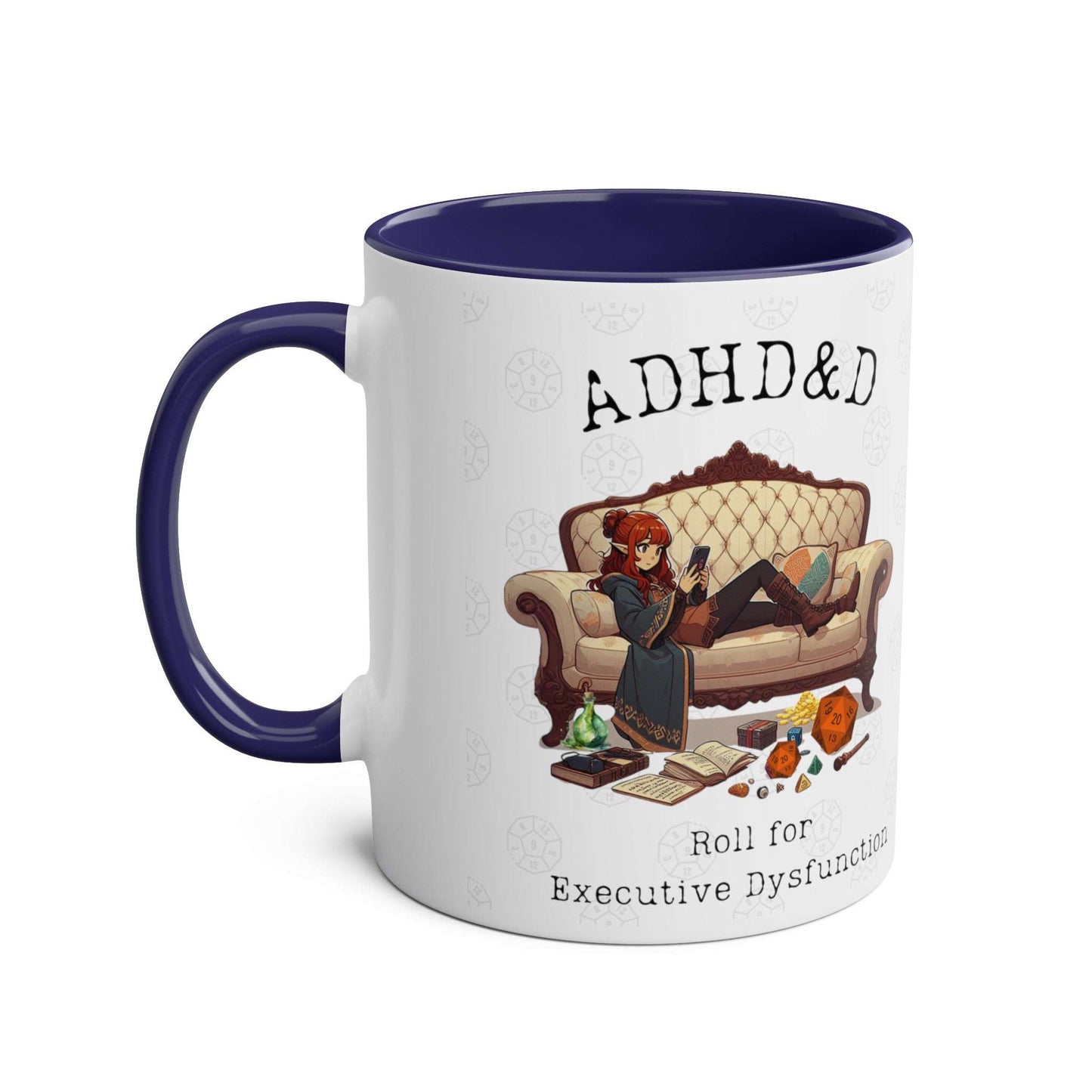 Dnd Adhd Mug Roll for Executive Dysfunction