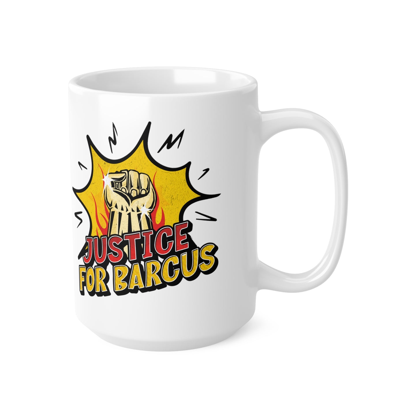 BG3 Mug Justice for Barcus!