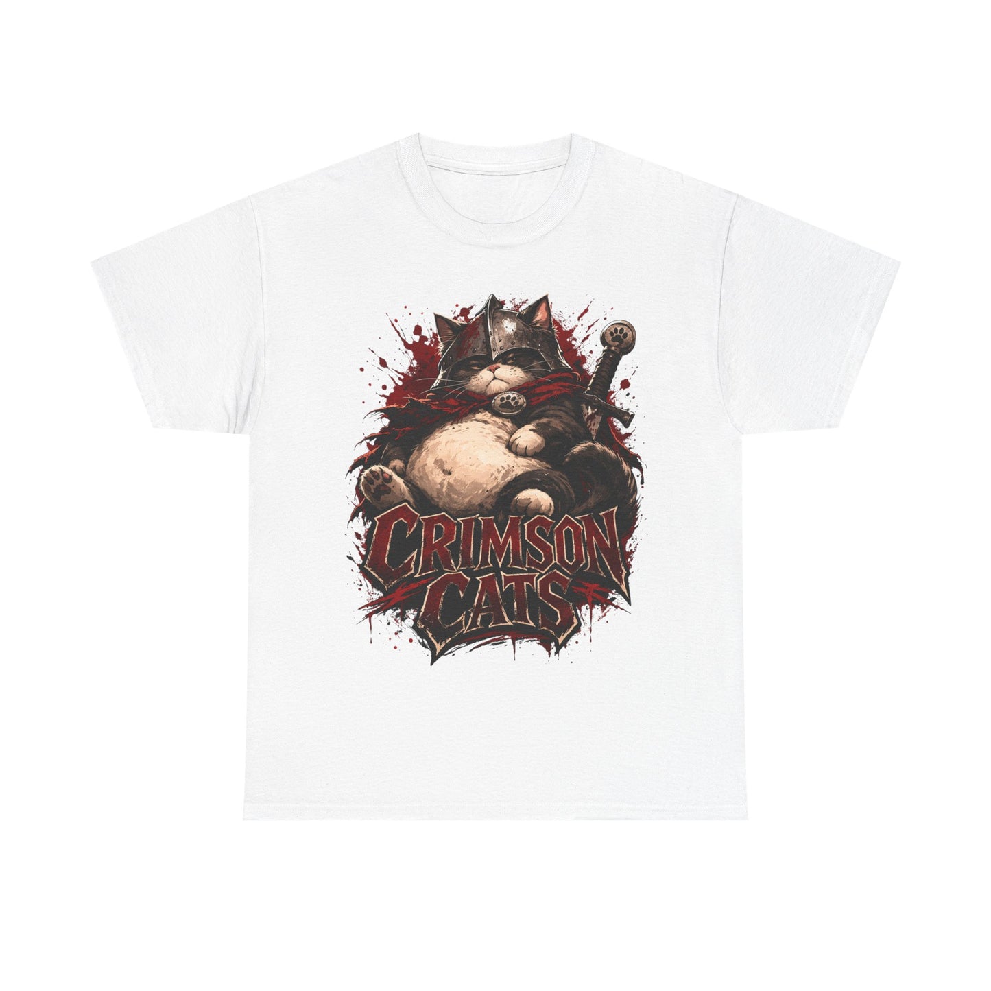 Crimson Cats T-Shirt | Funny Crimson Desert Inspired Game Tee
